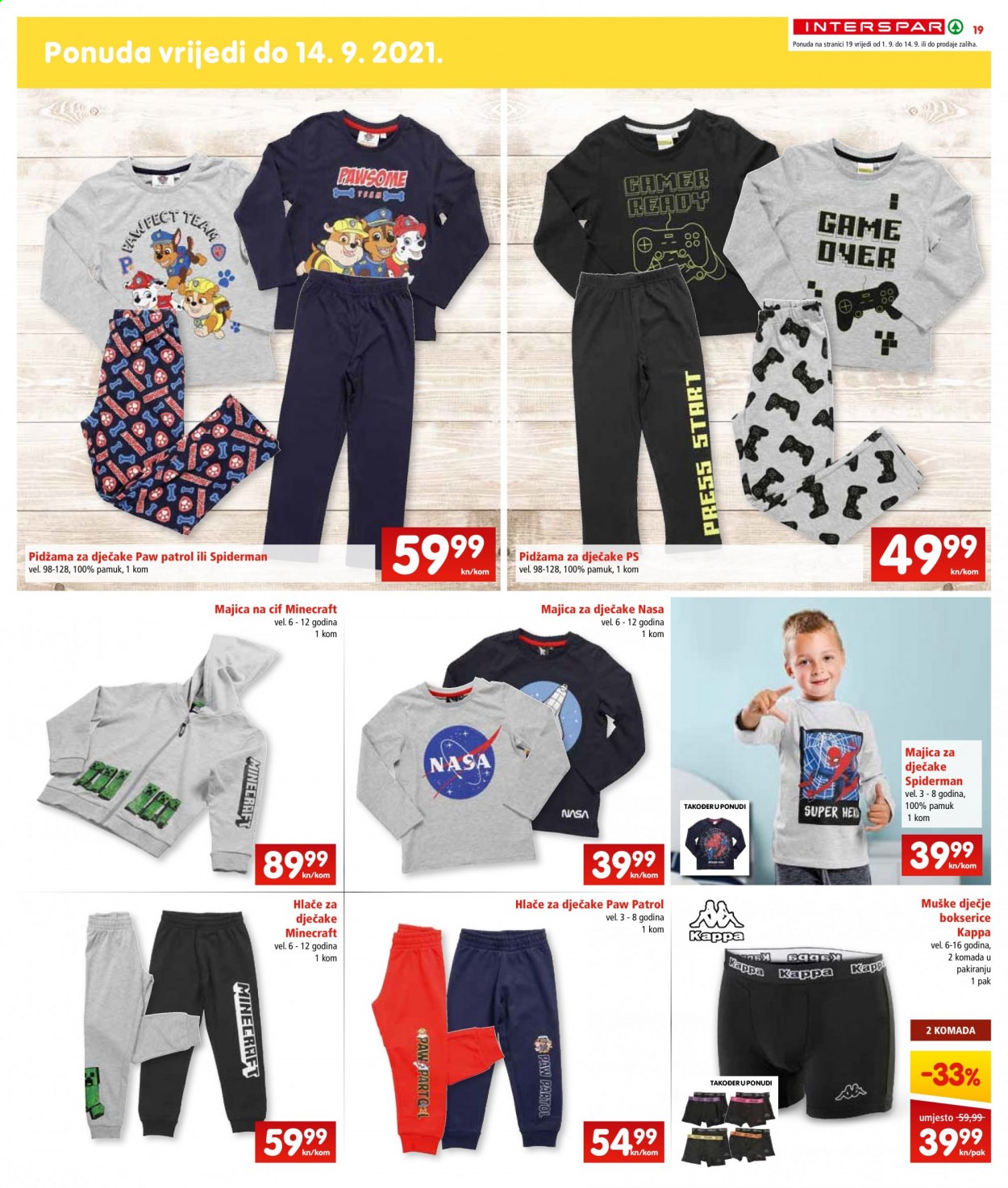 INTERSPAR katalog - 01.09.2021. - 07.09.2021. Stranica 19