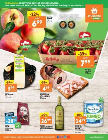 Studenac katalog - 02.09.2021. - 08.09.2021.