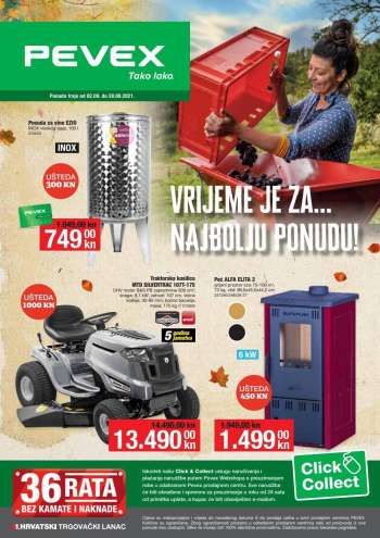 Pevex katalog - 02.09.2021. - 28.09.2021.