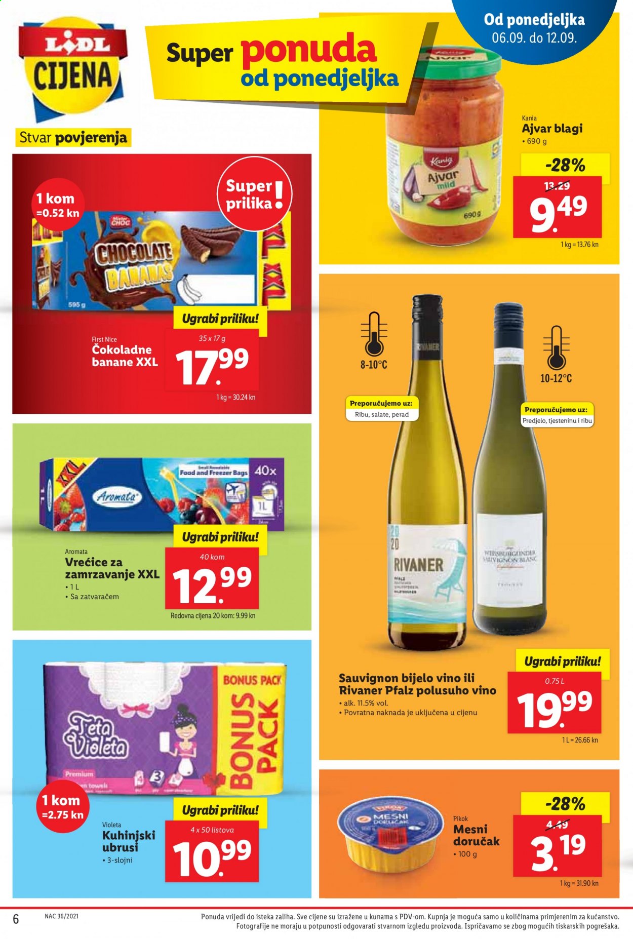Lidl katalog - 06.09.2021. - 12.09.2021. Stranica 6