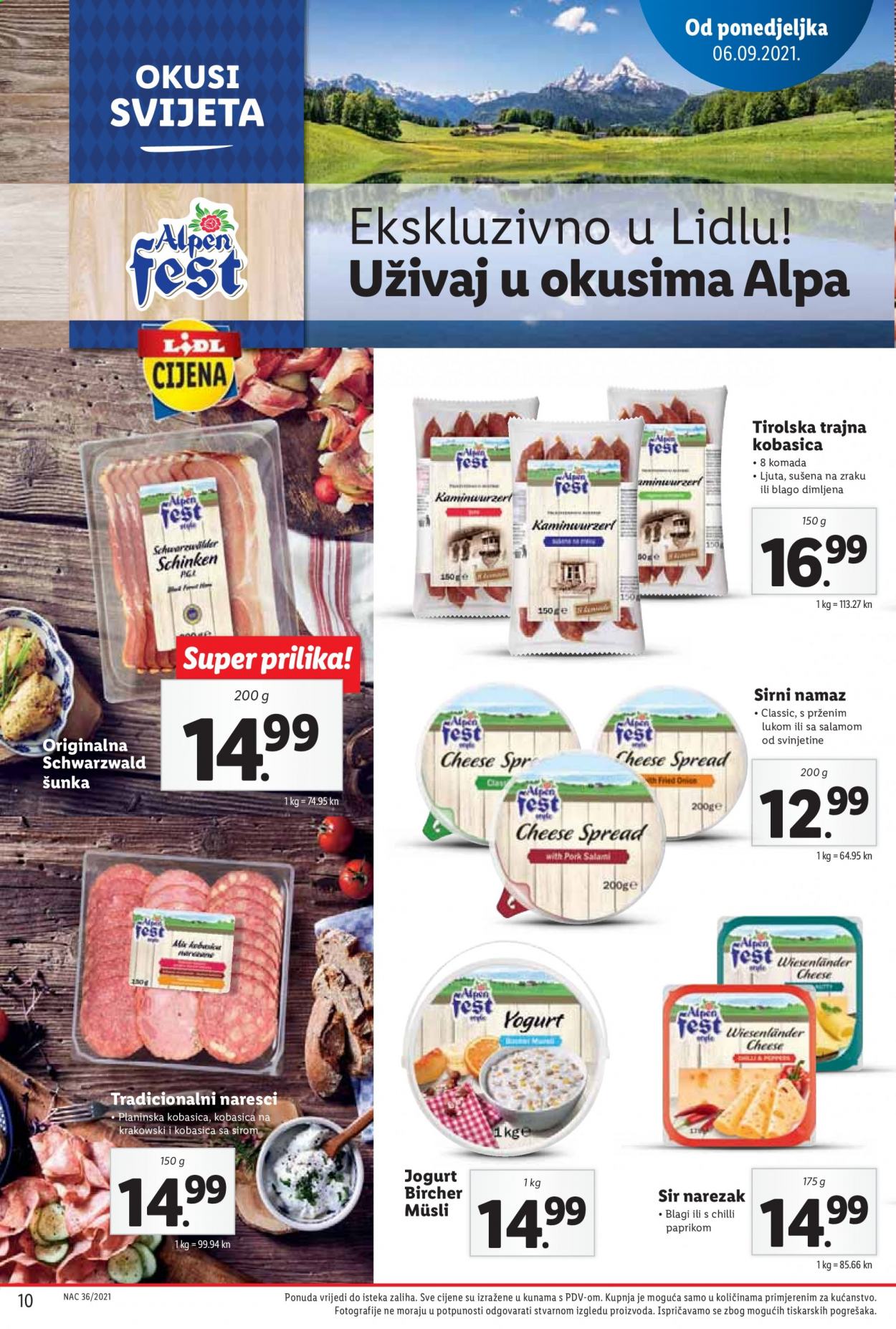 Lidl katalog - 06.09.2021. - 12.09.2021. Stranica 10