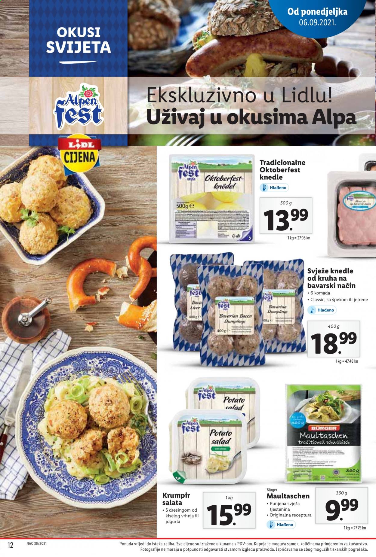 Lidl katalog - 06.09.2021. - 12.09.2021. Stranica 12