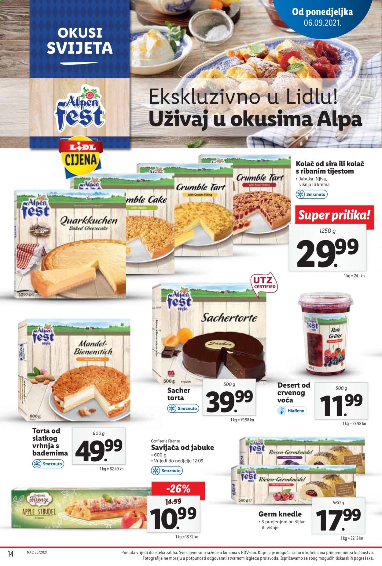 Lidl katalog - 06.09.2021. - 12.09.2021. Stranica 14