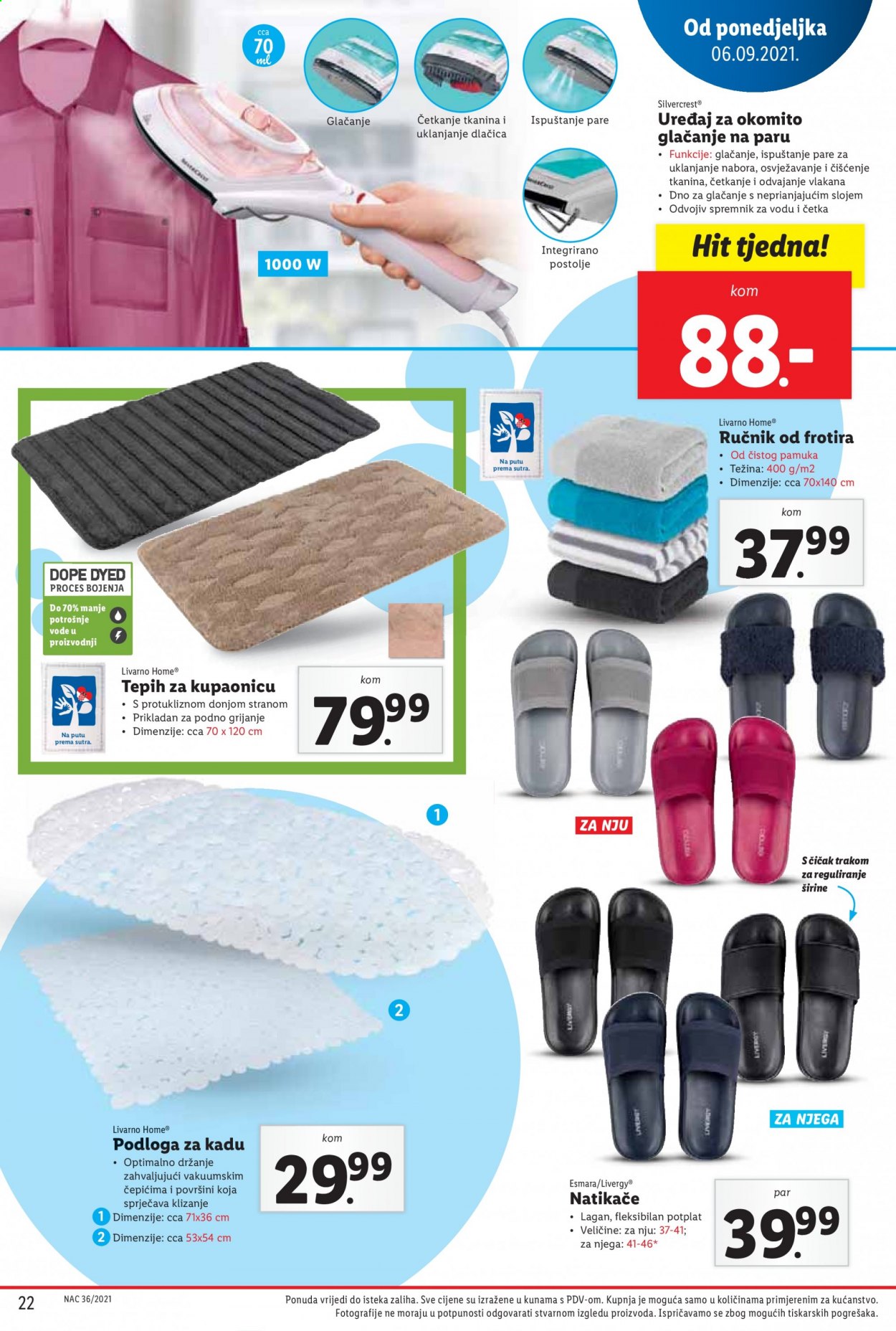 Lidl katalog - 06.09.2021. - 12.09.2021. Stranica 22