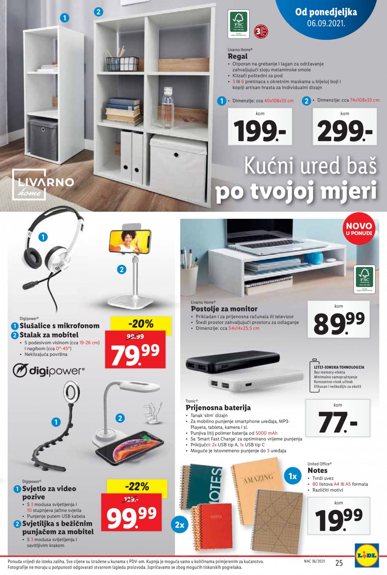 Lidl katalog - 06.09.2021. - 12.09.2021. Stranica 25