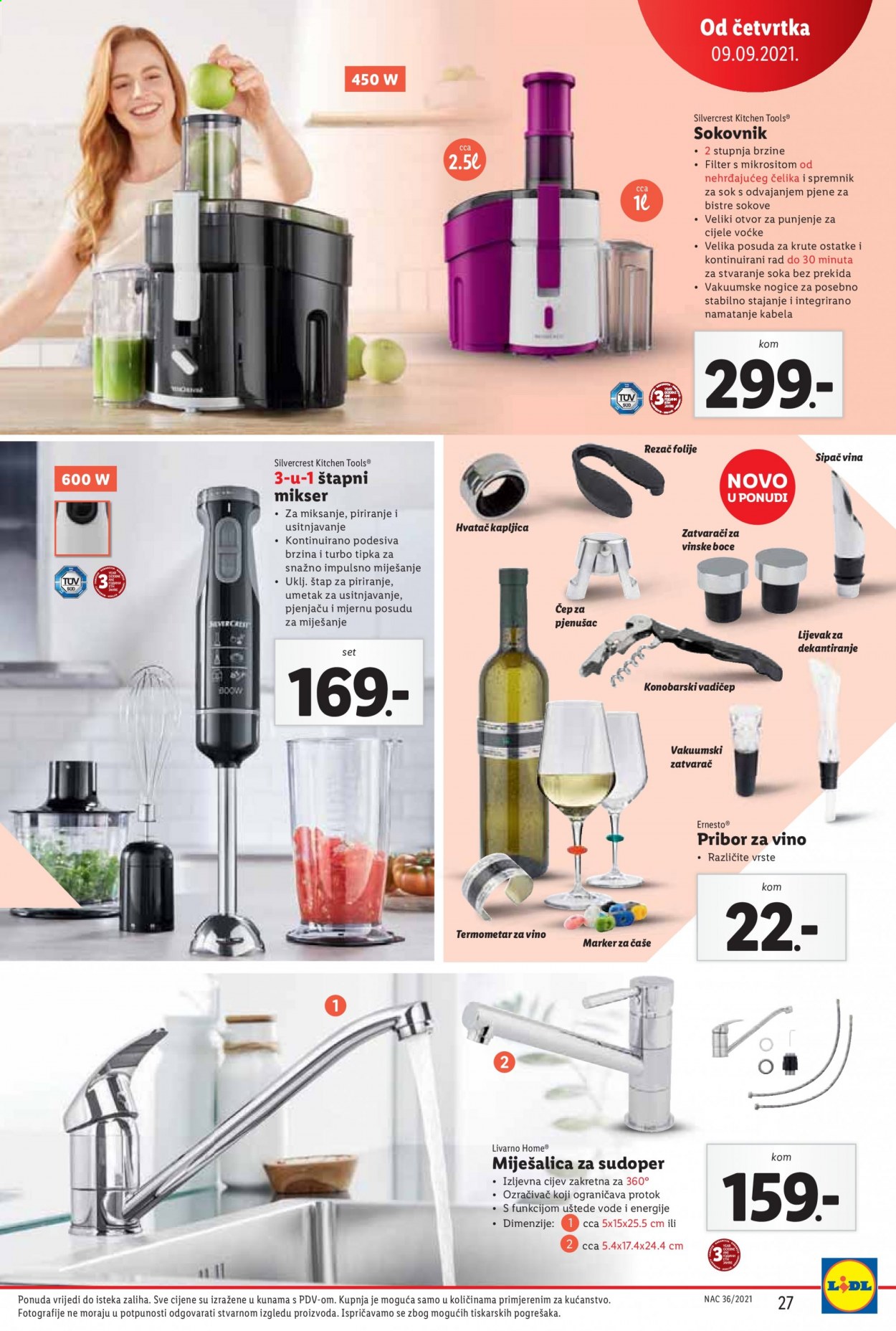 Lidl katalog - 06.09.2021. - 12.09.2021. Stranica 27