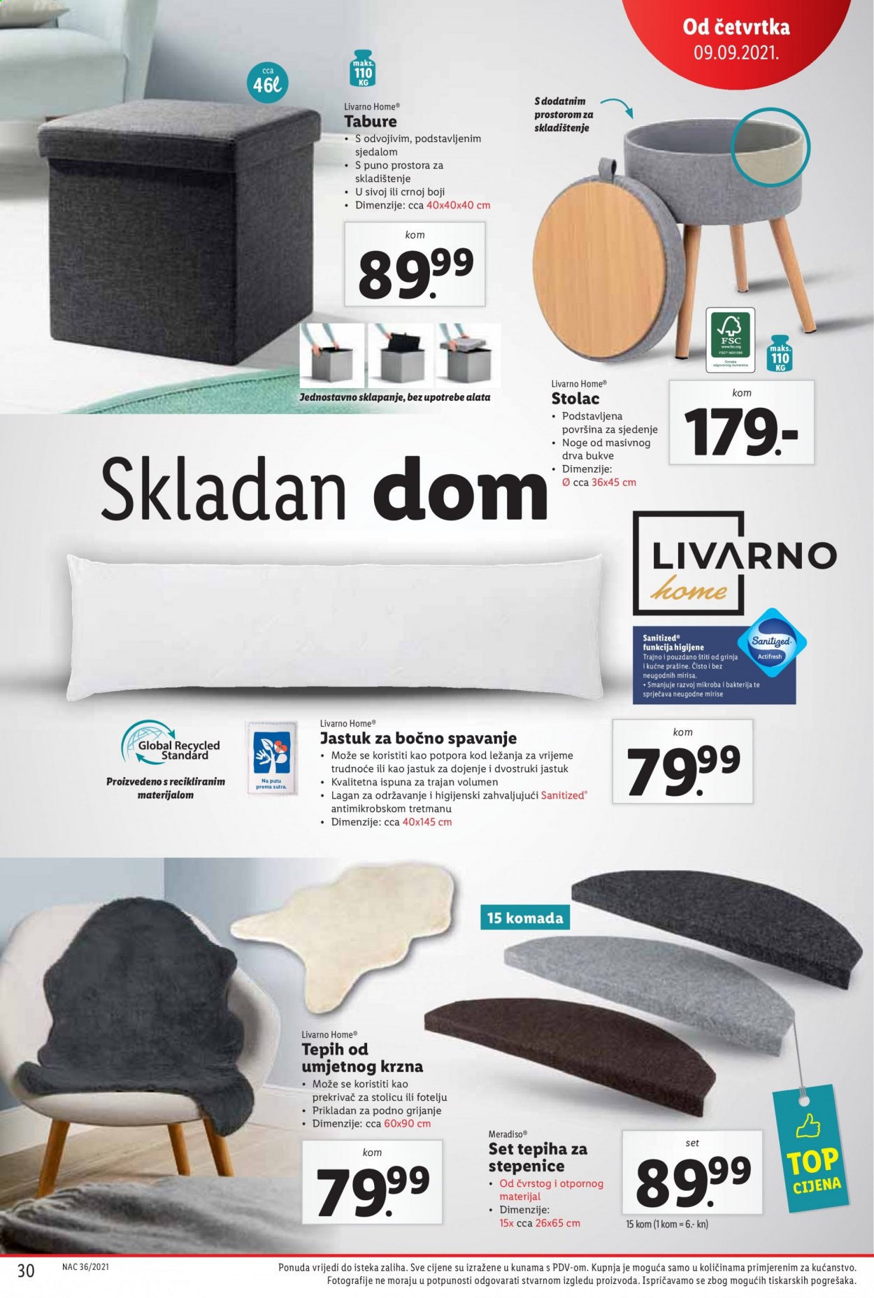 Lidl katalog - 06.09.2021. - 12.09.2021. Stranica 30