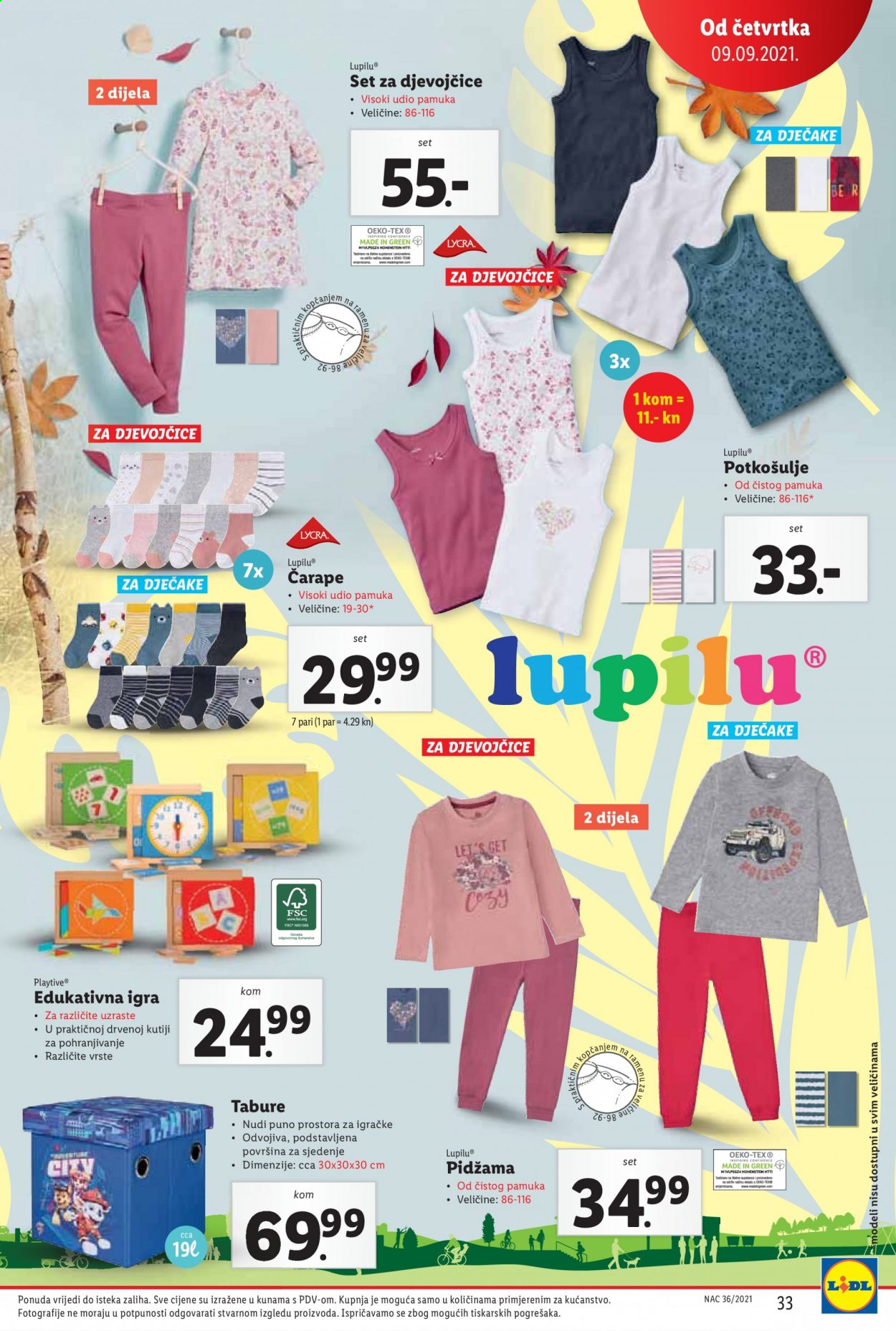 Lidl katalog - 06.09.2021. - 12.09.2021. Stranica 33