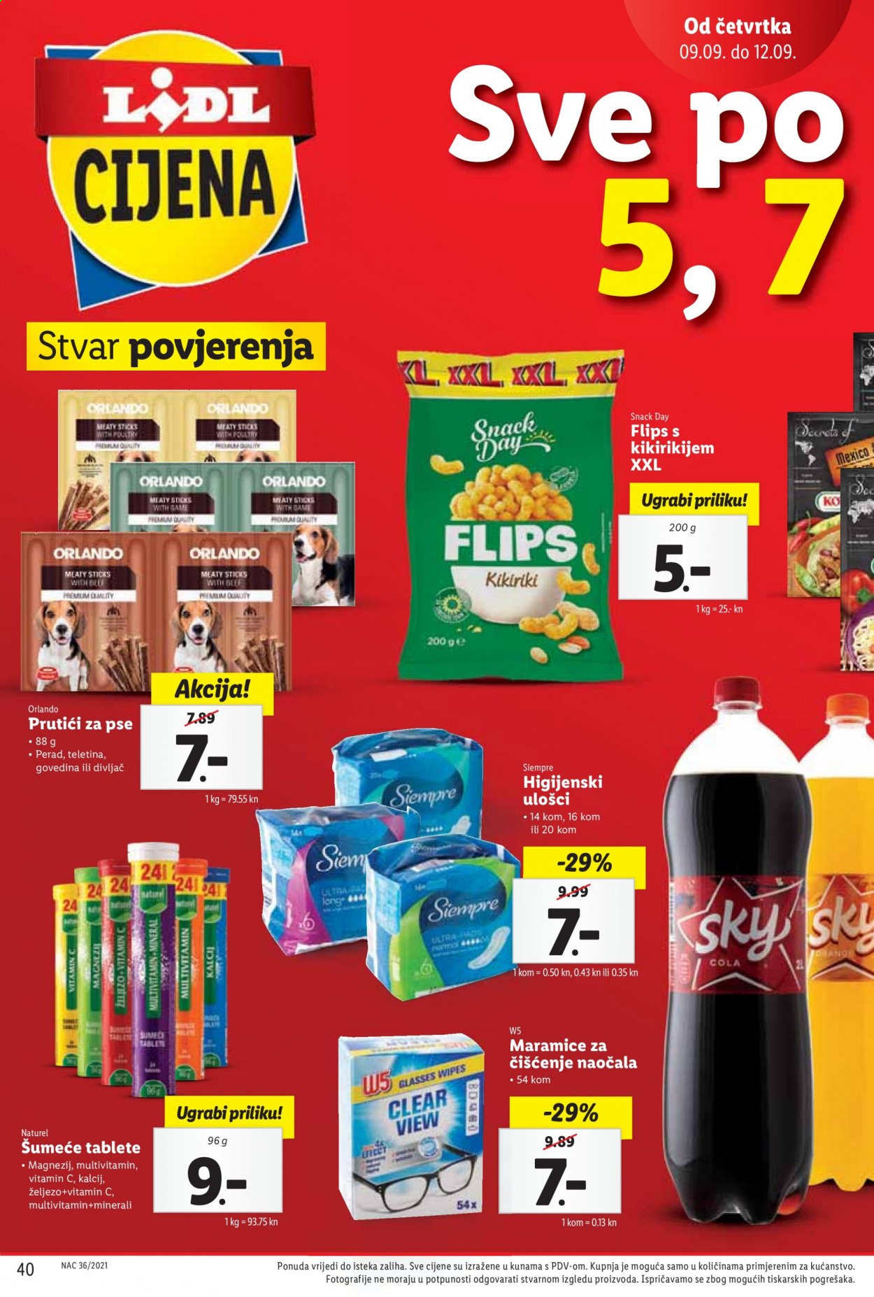 Lidl katalog - 06.09.2021. - 12.09.2021. Stranica 40