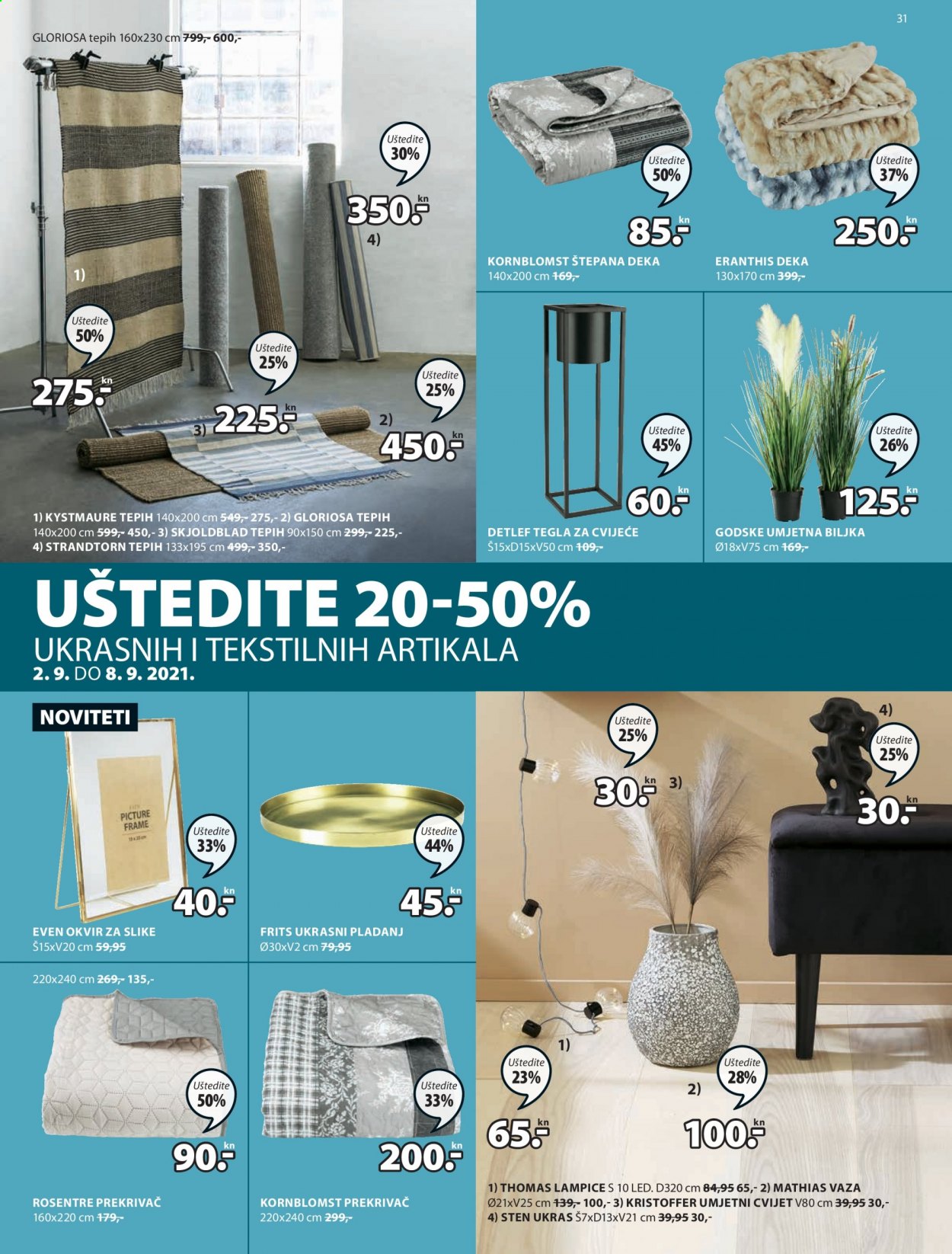 JYSK katalog - 02.09.2021. - 15.09.2021. Stranica 31