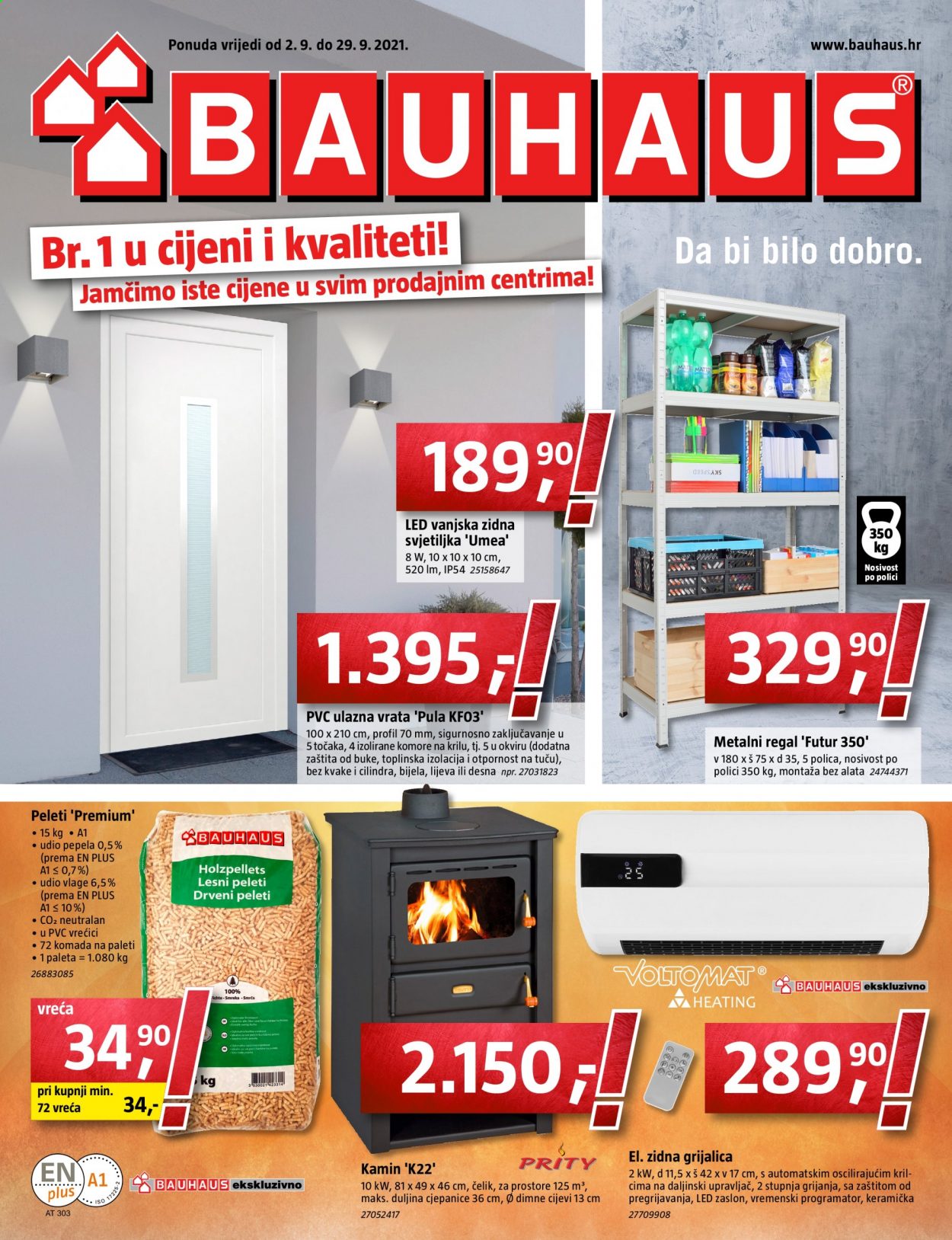 Bauhaus katalog - 02.09.2021. - 29.09.2021. Stranica 1