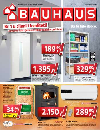 Bauhaus katalog - 02.09.2021. - 29.09.2021.