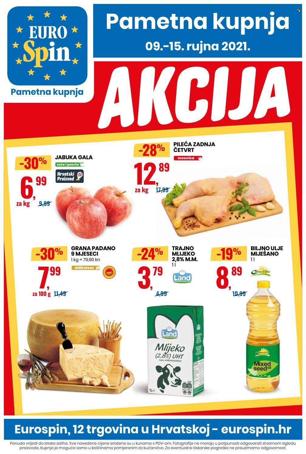 Eurospin katalog - 09.09.2021. - 15.09.2021. Stranica 1