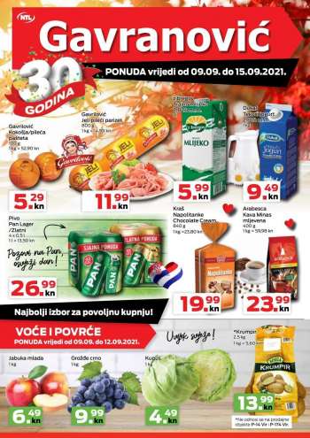 Gavranović katalog - 09.09.2021. - 15.09.2021.