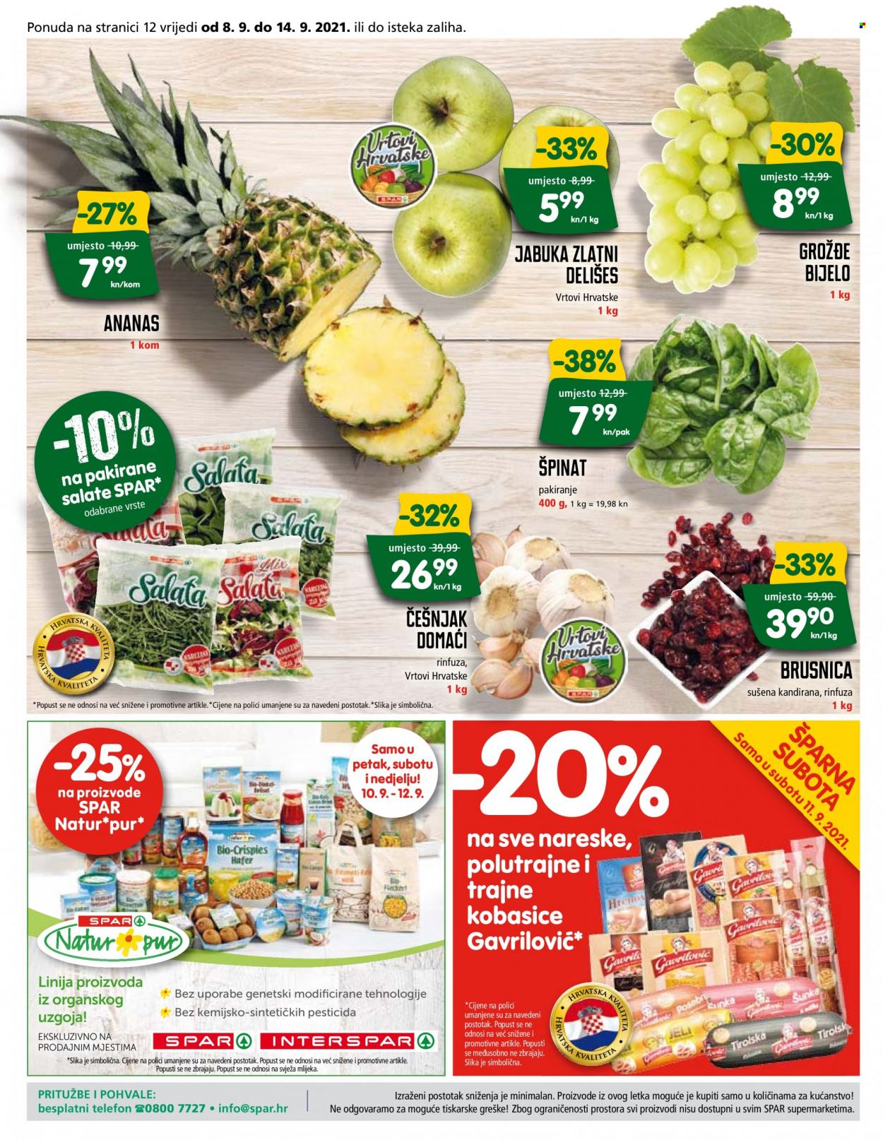 SPAR katalog - 08.09.2021. - 14.09.2021. Stranica 12