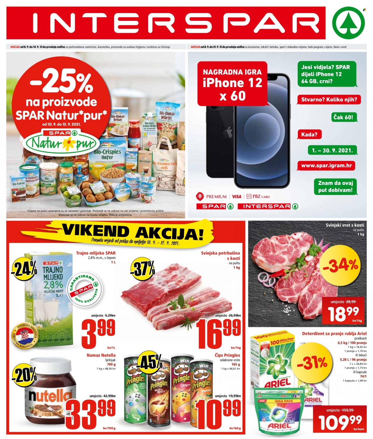 INTERSPAR katalog - 08.09.2021. - 14.09.2021. Stranica 1