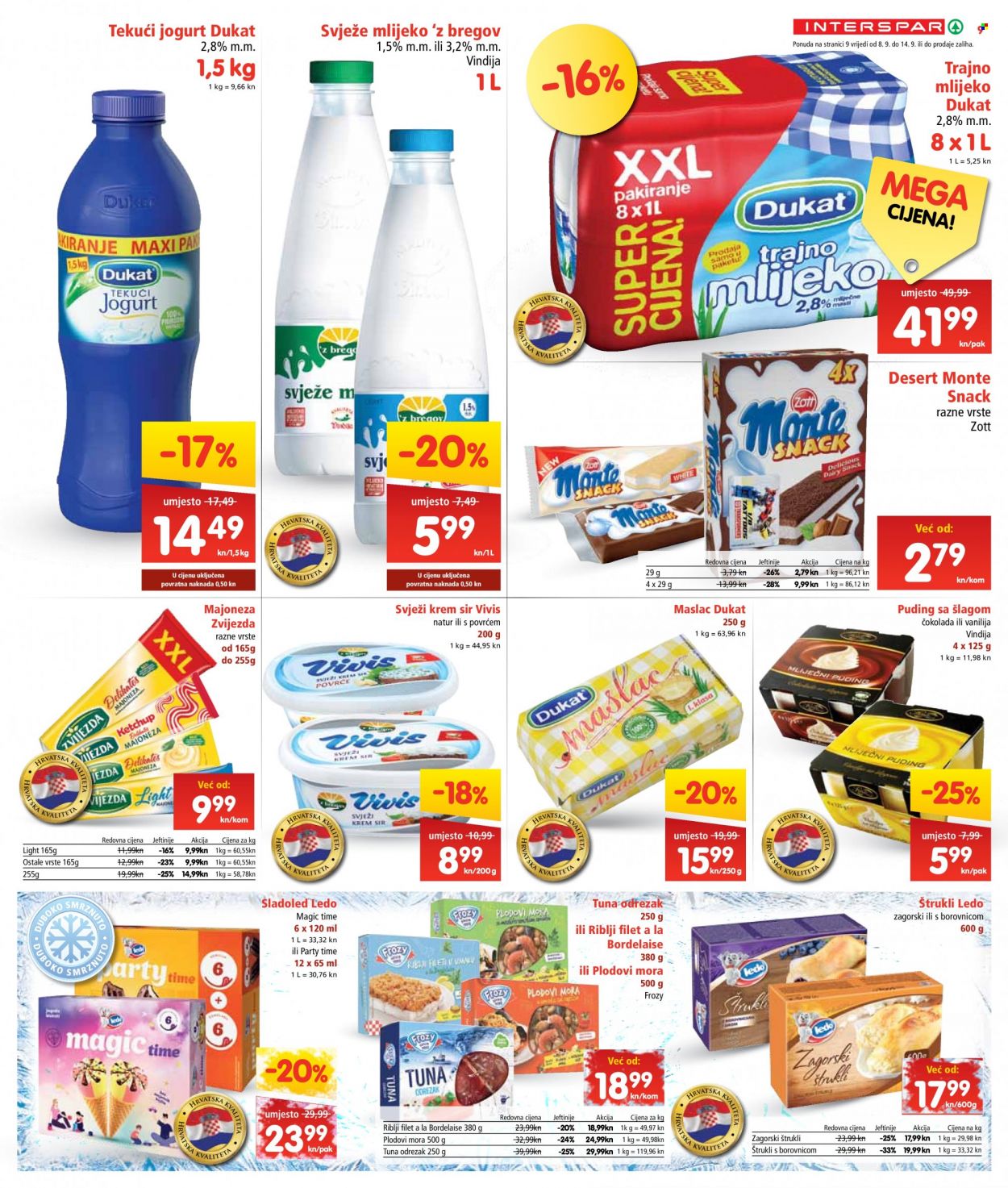 INTERSPAR katalog - 08.09.2021. - 14.09.2021. Stranica 9