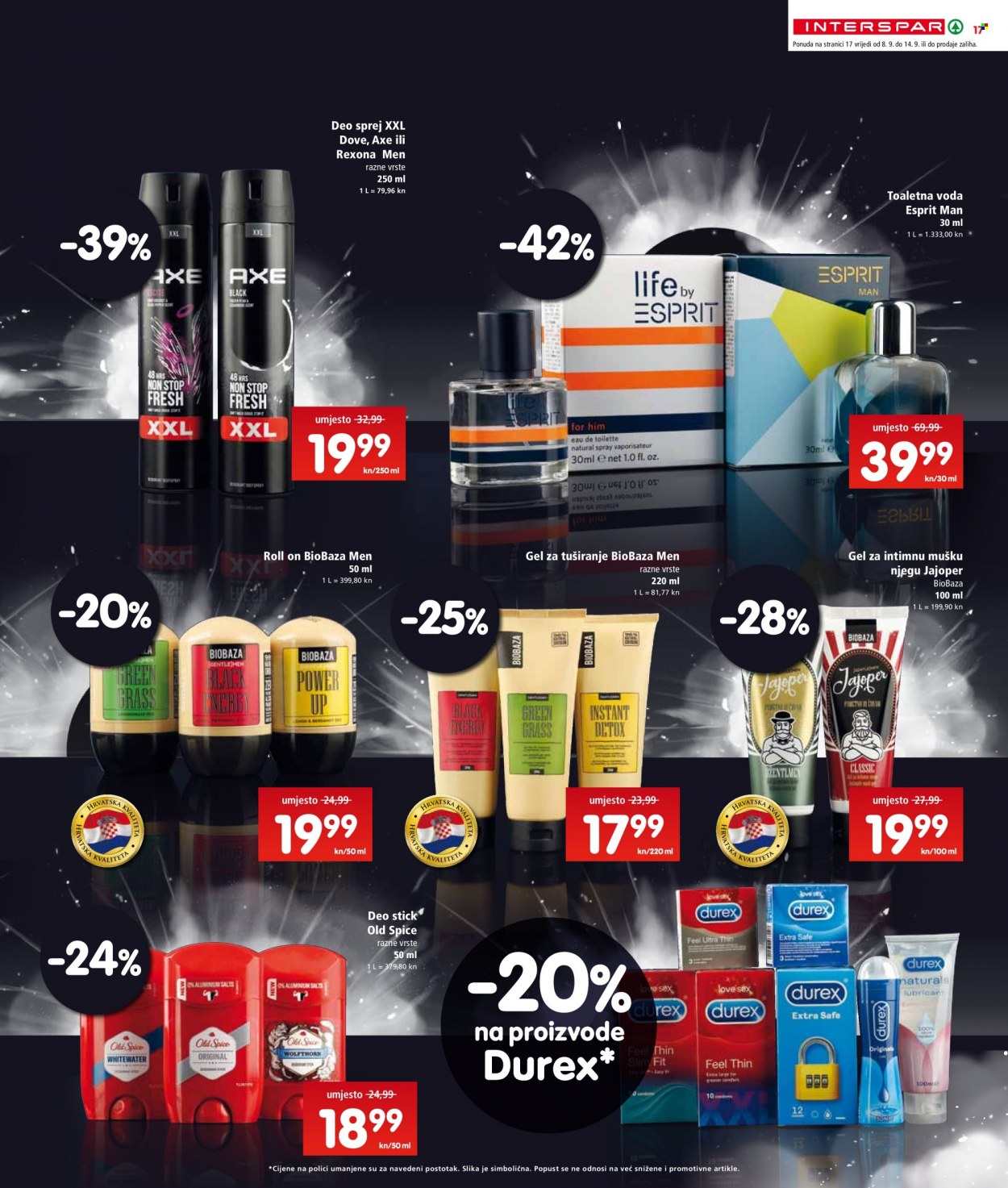 INTERSPAR katalog - 08.09.2021. - 14.09.2021. Stranica 17