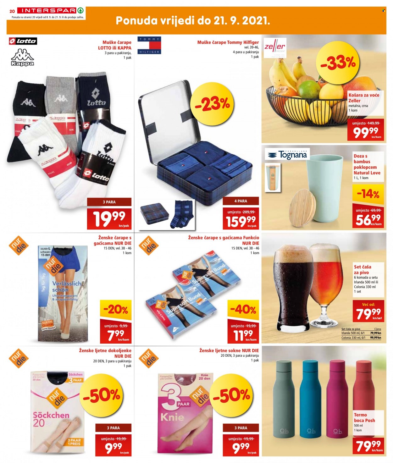 INTERSPAR katalog - 08.09.2021. - 14.09.2021. Stranica 20
