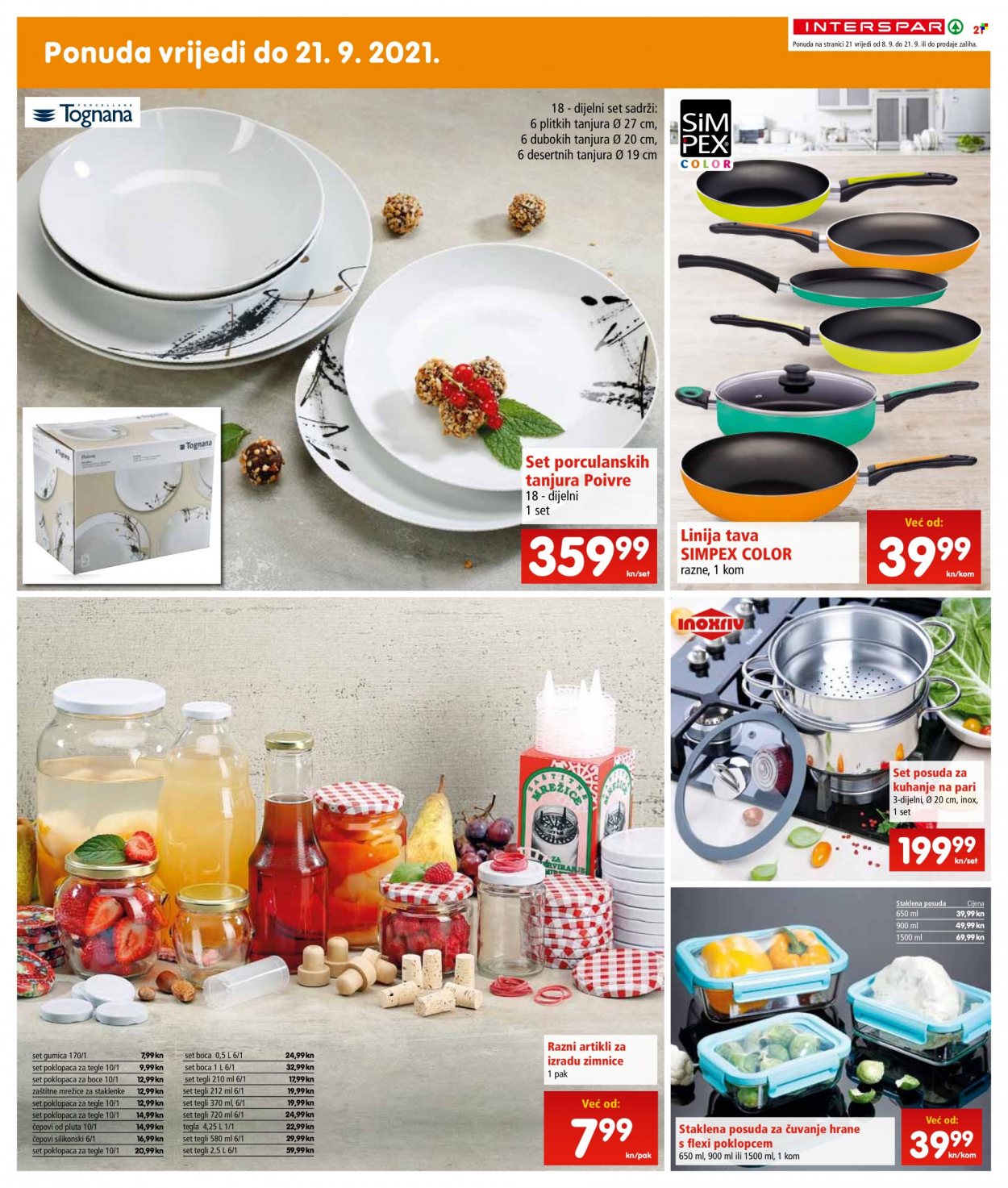 INTERSPAR katalog - 08.09.2021. - 14.09.2021. Stranica 21