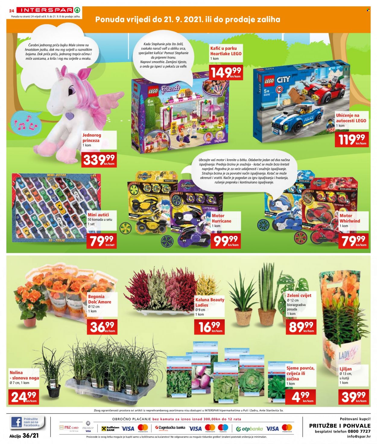 INTERSPAR katalog - 08.09.2021. - 14.09.2021. Stranica 24