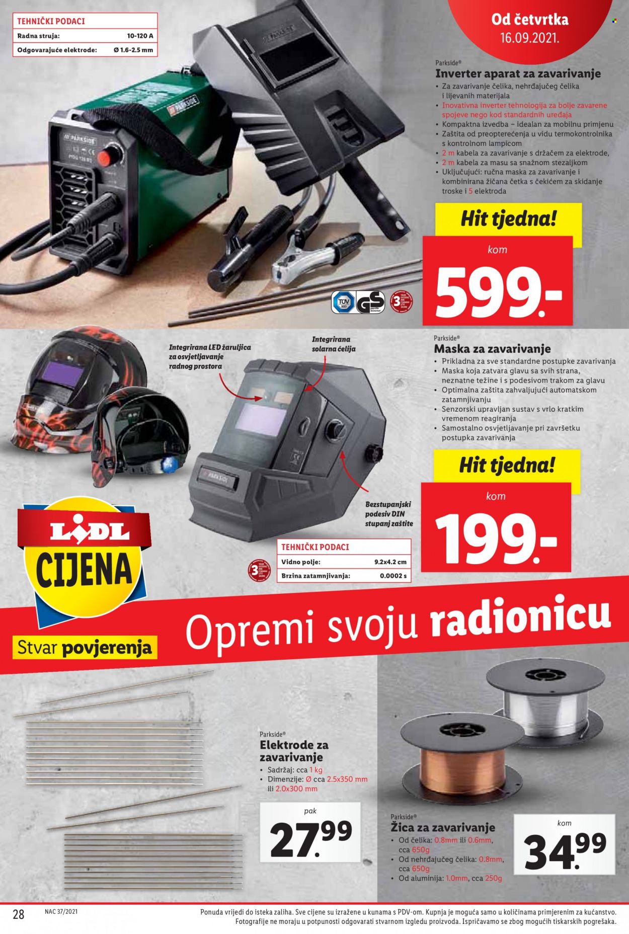 Lidl katalog - 13.09.2021. - 19.09.2021. Stranica 28