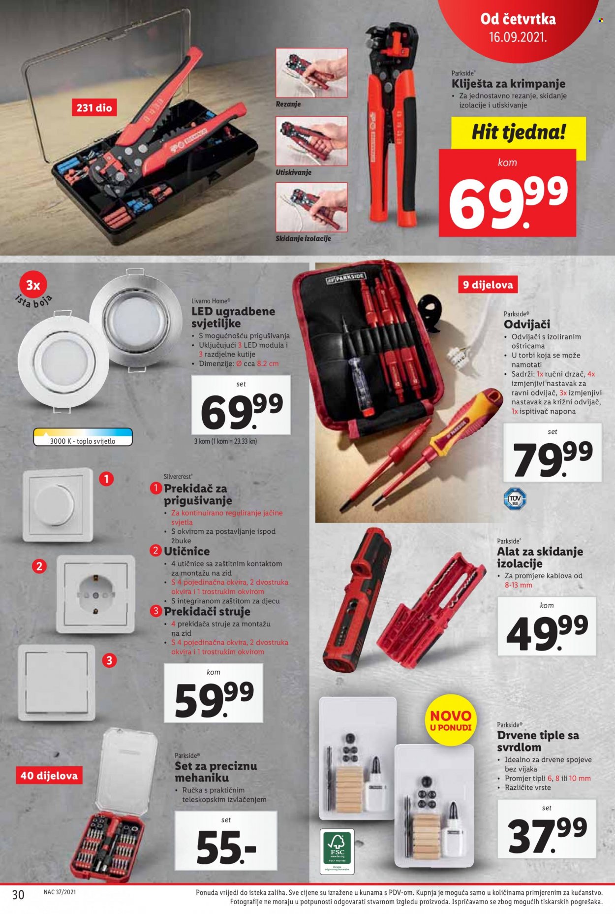 Lidl katalog - 13.09.2021. - 19.09.2021. Stranica 30