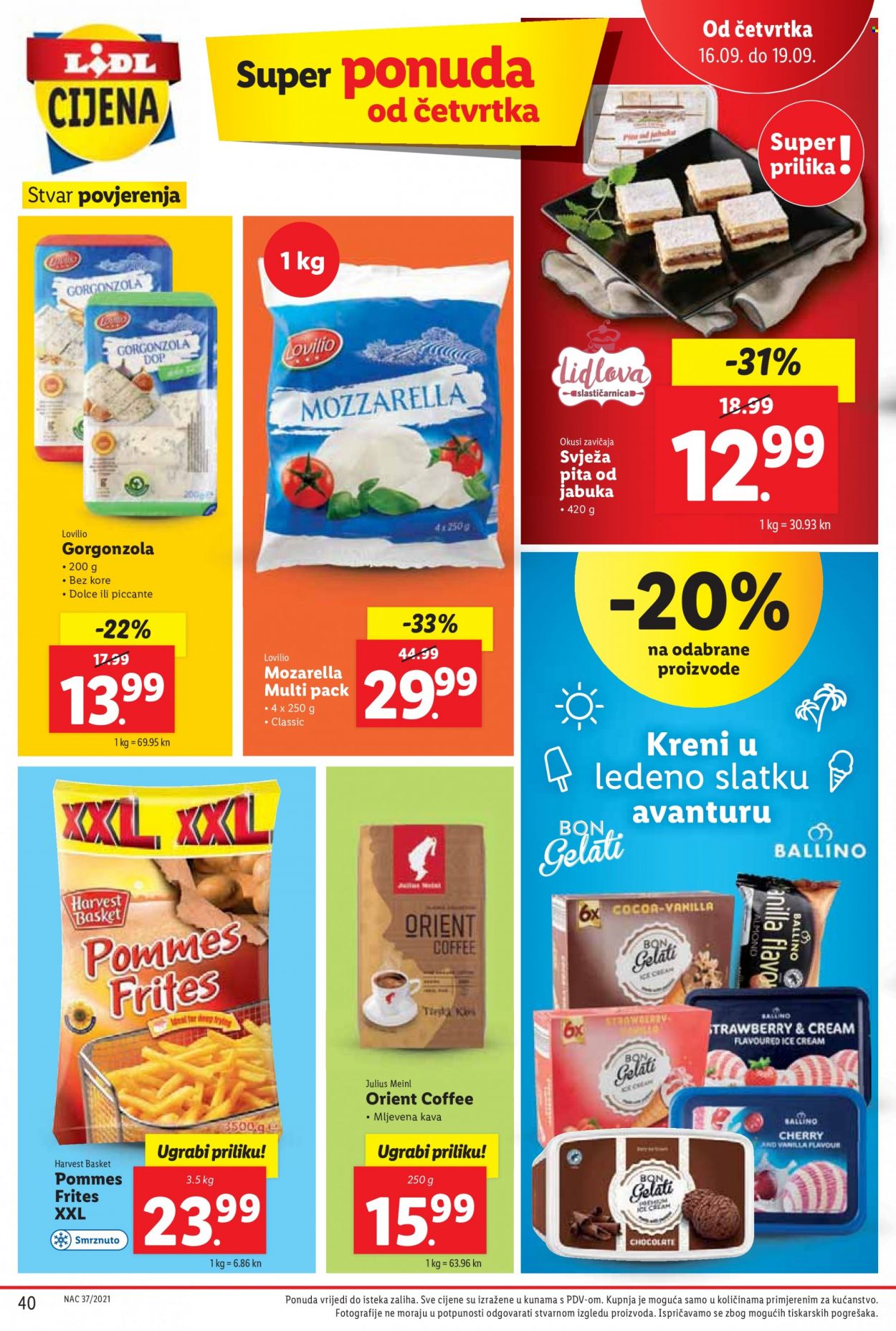 Lidl katalog - 13.09.2021. - 19.09.2021. Stranica 40
