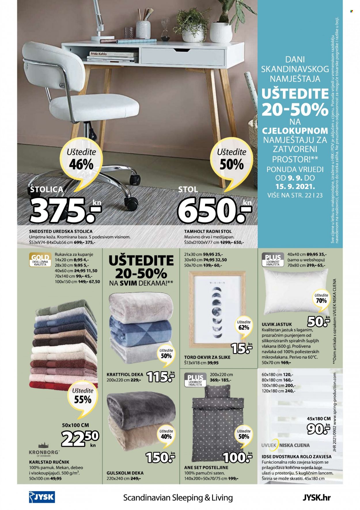 JYSK katalog - 09.09.2021. - 22.09.2021. Stranica 24