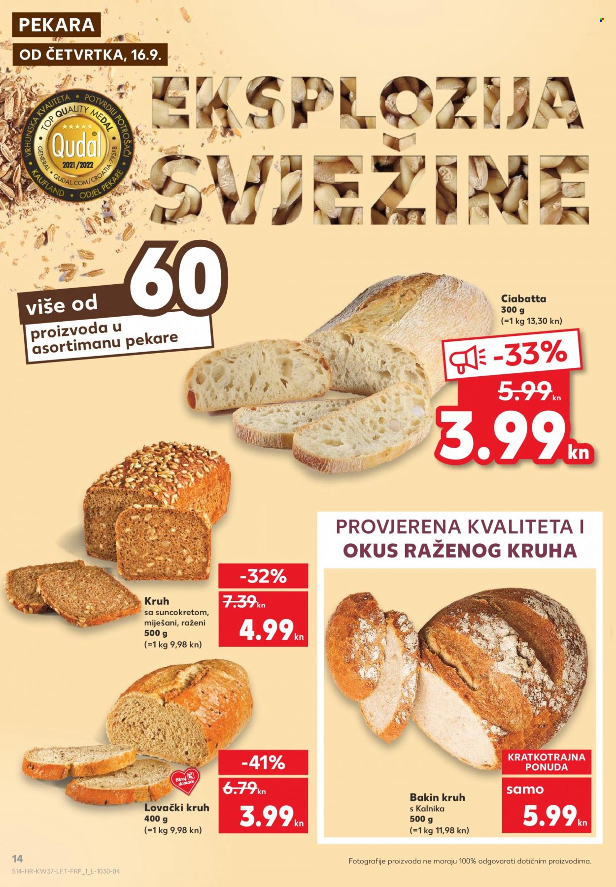 Kaufland katalog - 16.09.2021. - 22.09.2021. Stranica 14