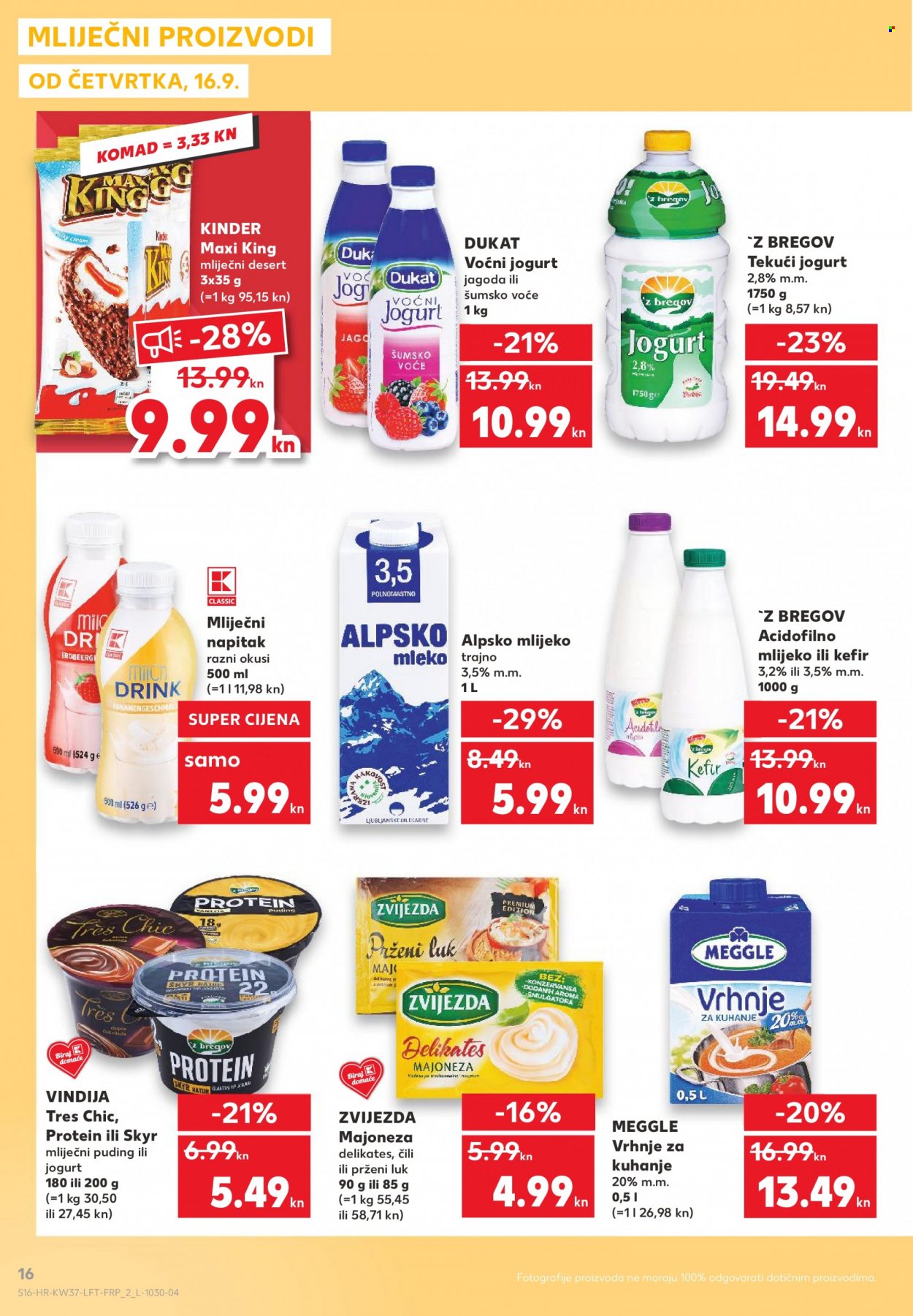 Kaufland katalog - 16.09.2021. - 22.09.2021. Stranica 16