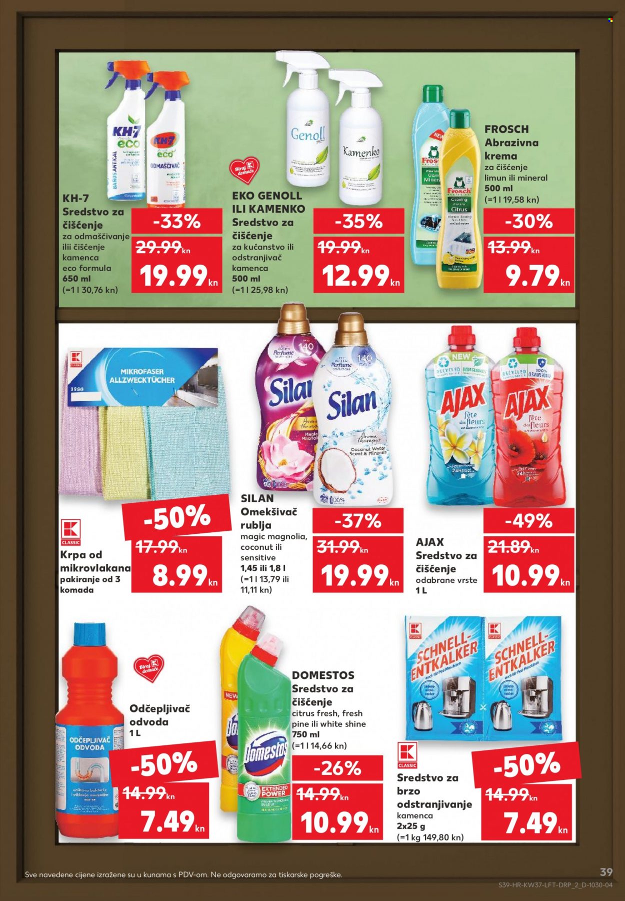 Kaufland katalog - 16.09.2021. - 22.09.2021. Stranica 39