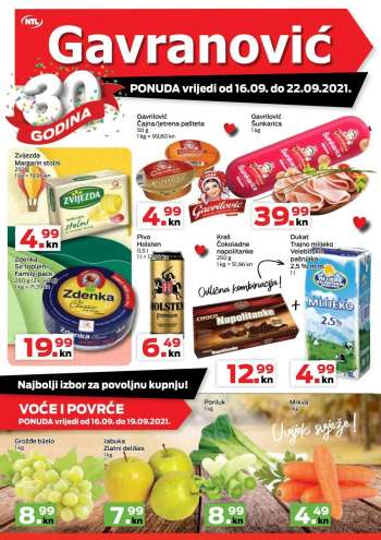 Gavranović katalog - 16.09.2021. - 22.09.2021.