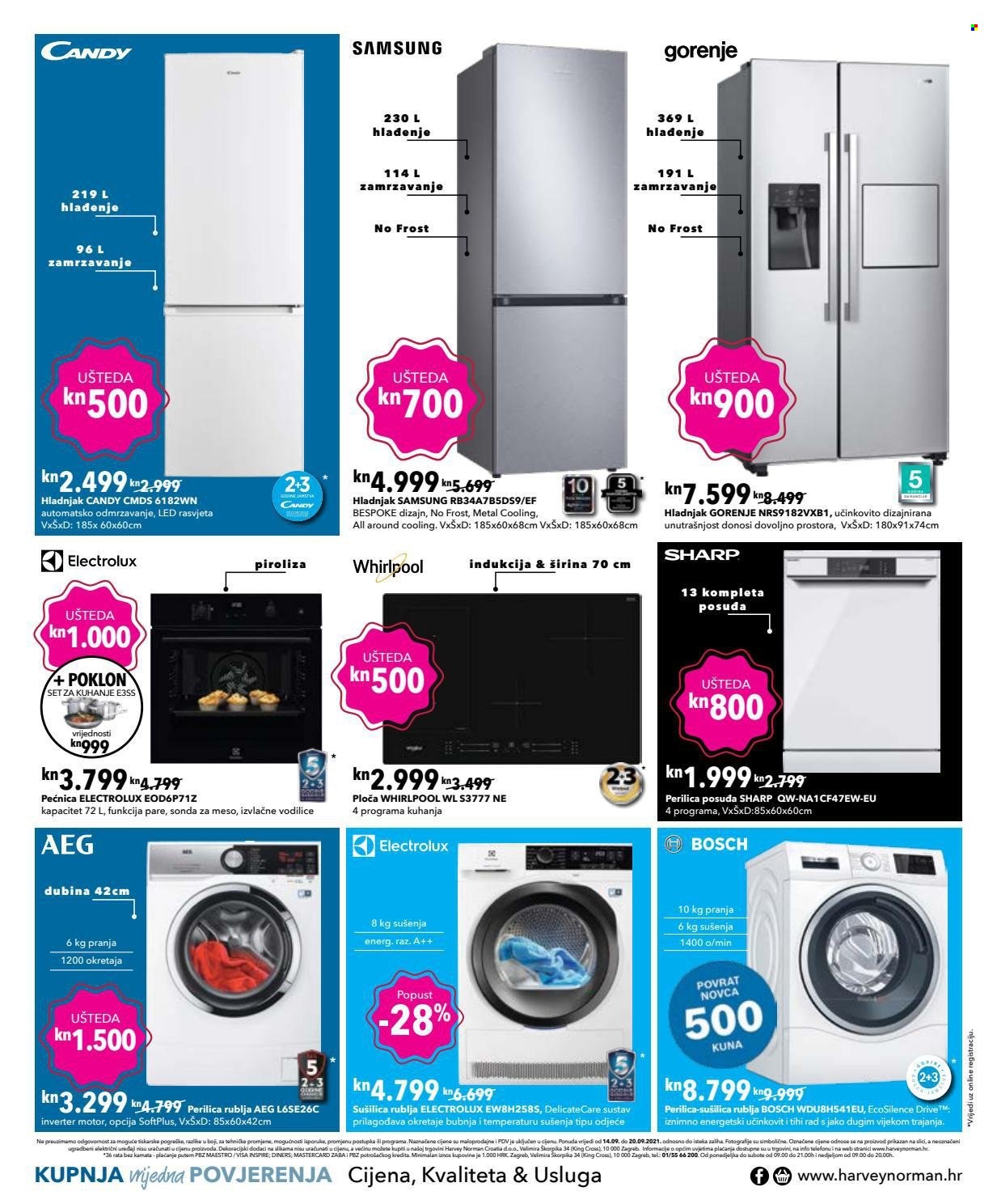 Harvey Norman katalog - 14.09.2021. - 20.09.2021. Stranica 14