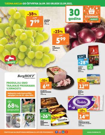 Studenac katalog - 16.09.2021. - 22.09.2021.