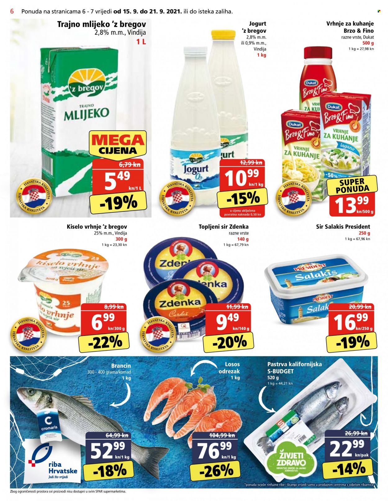 SPAR katalog - 15.09.2021. - 21.09.2021. Stranica 6