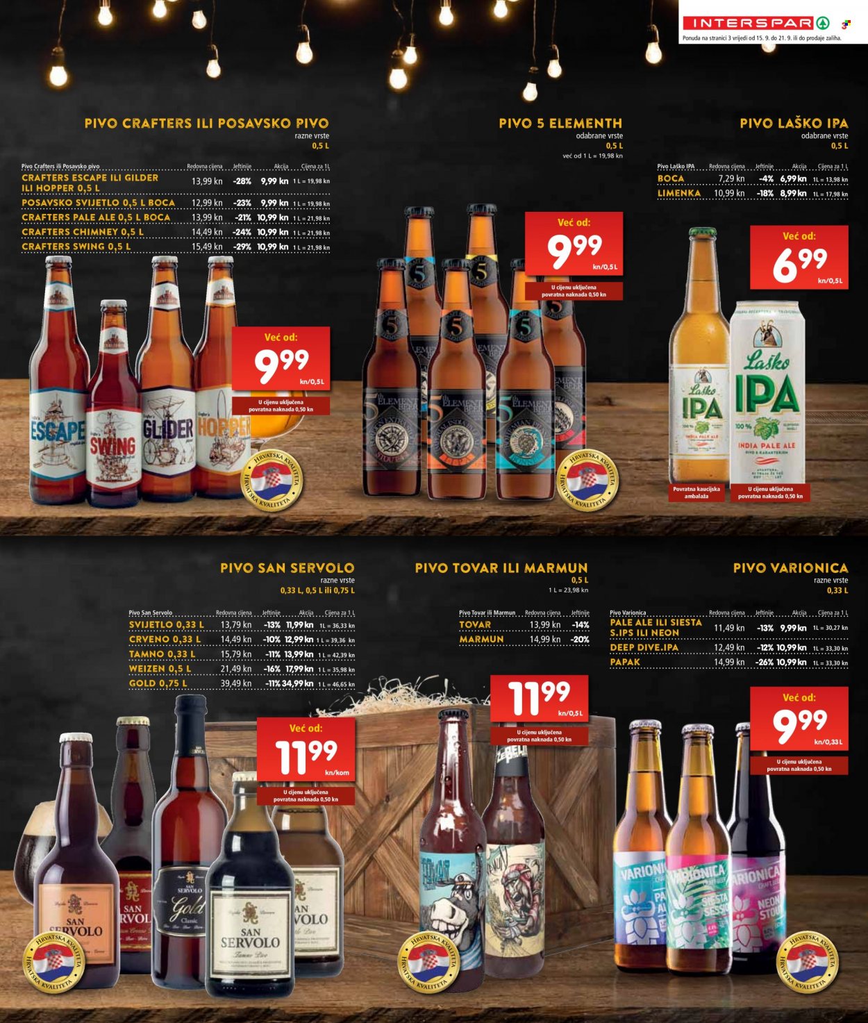 INTERSPAR katalog - 15.09.2021. - 21.09.2021. Stranica 3