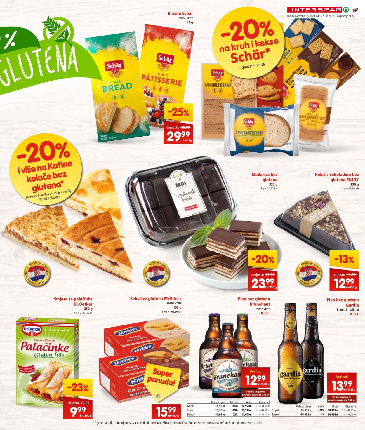 INTERSPAR katalog - 15.09.2021. - 21.09.2021. Stranica 15