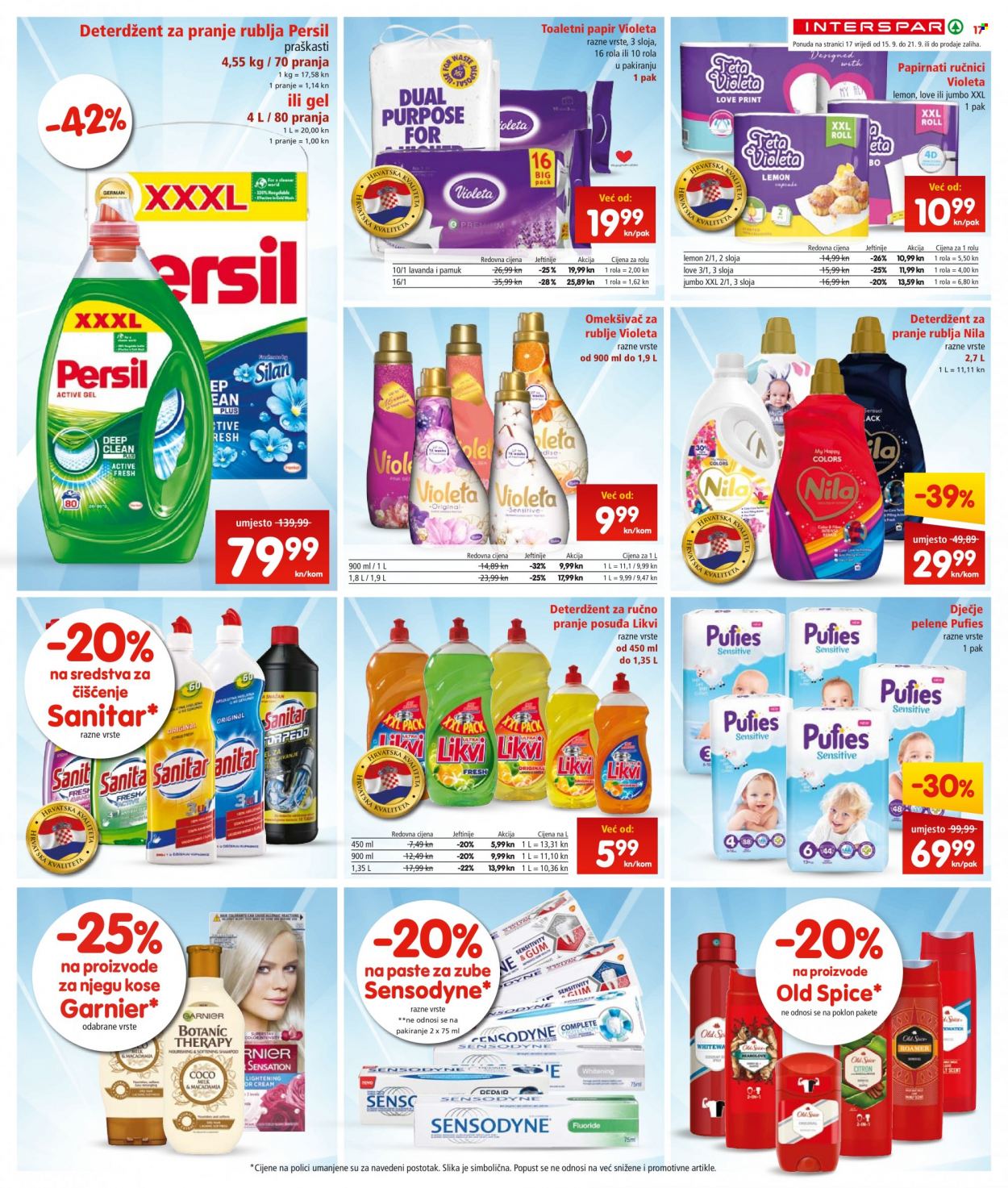 INTERSPAR katalog - 15.09.2021. - 21.09.2021. Stranica 17