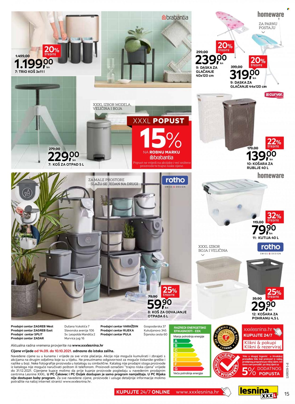 Lesnina katalog - 14.09.2021. - 10.10.2021. Stranica 15