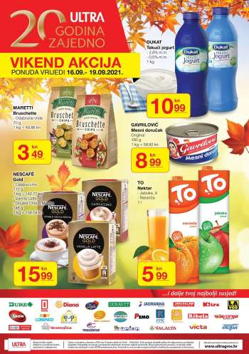 Ultra gros katalog - 16.09.2021. - 19.09.2021.
