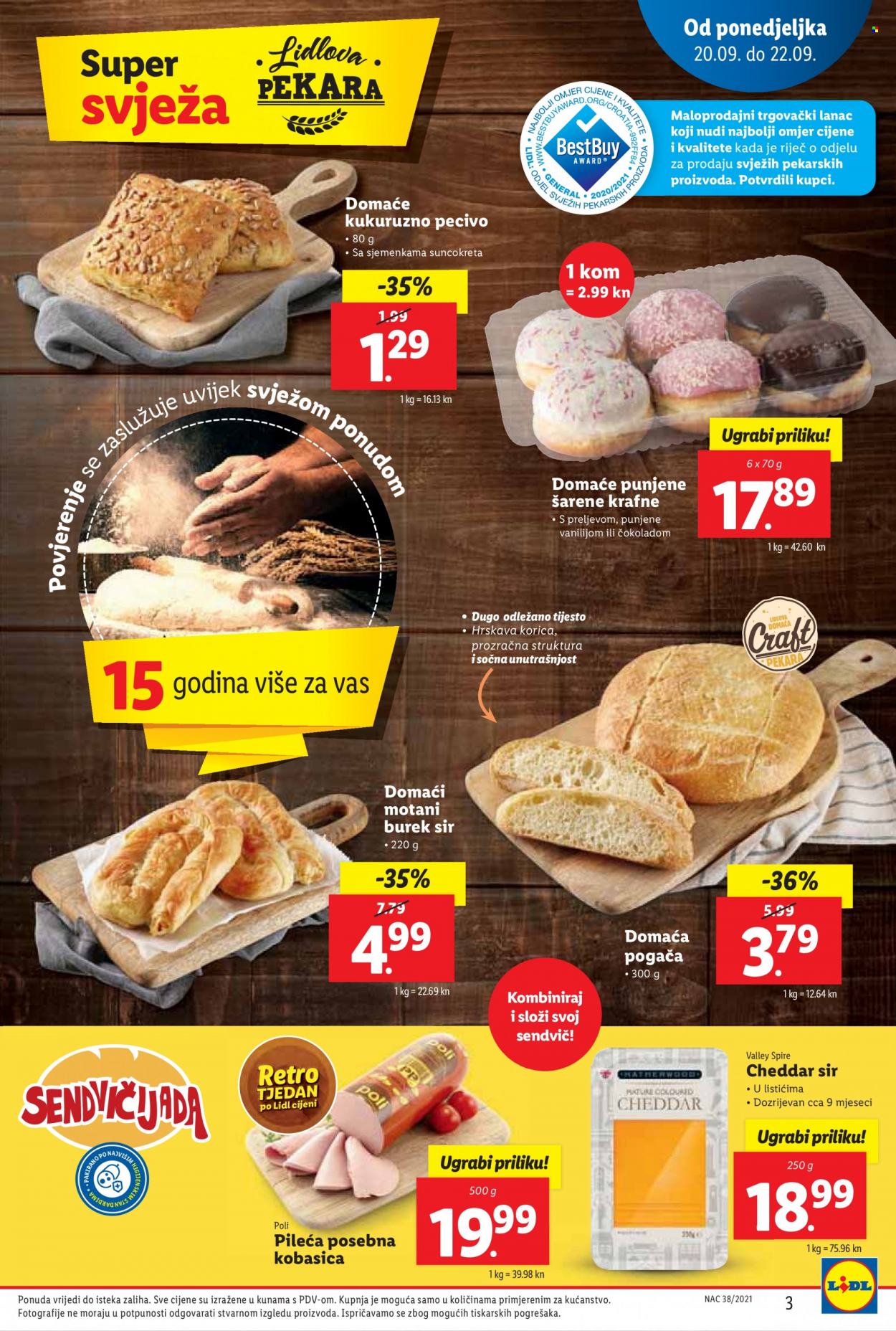 Lidl katalog - 20.09.2021. - 26.09.2021. Stranica 3