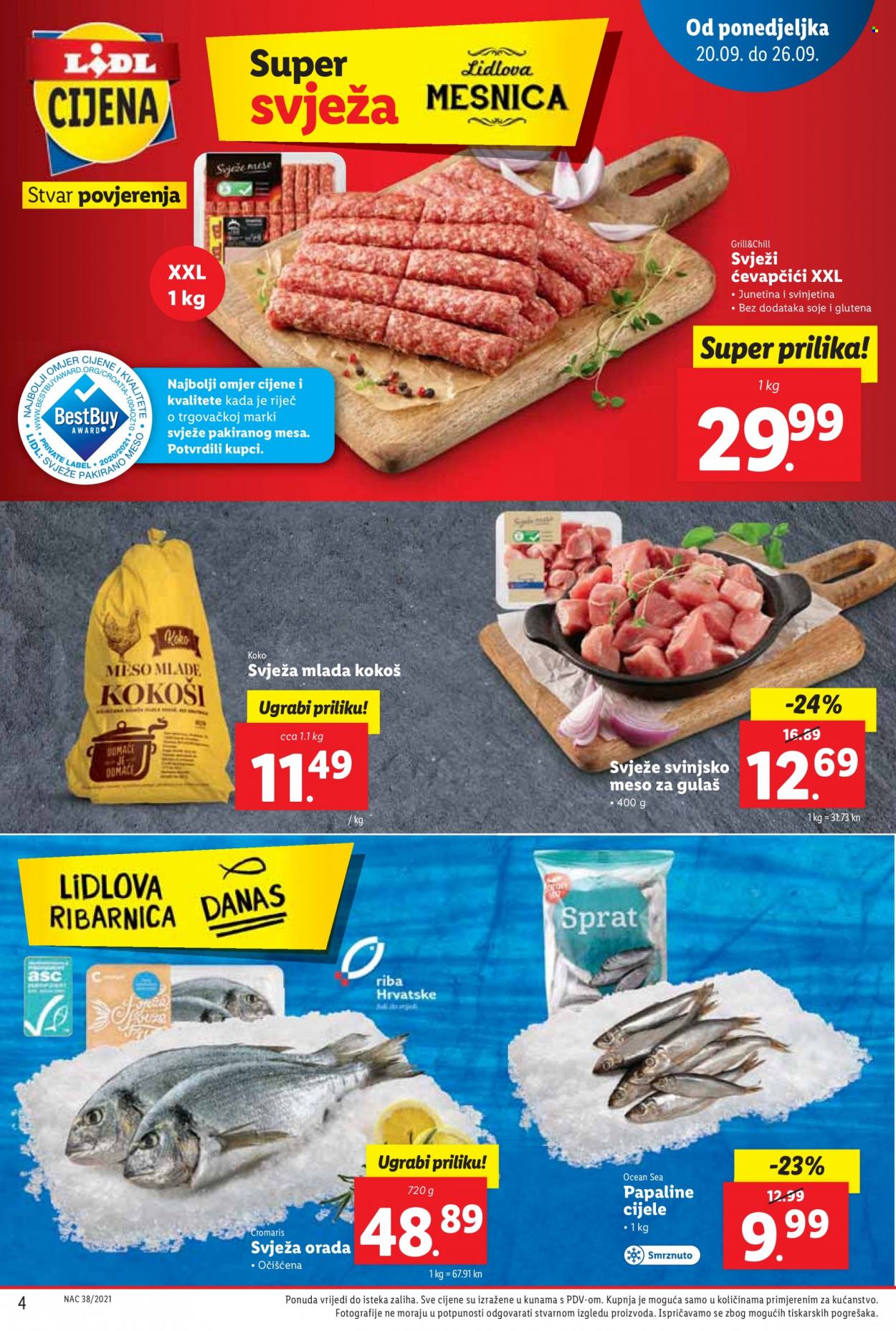 Lidl katalog - 20.09.2021. - 26.09.2021. Stranica 4