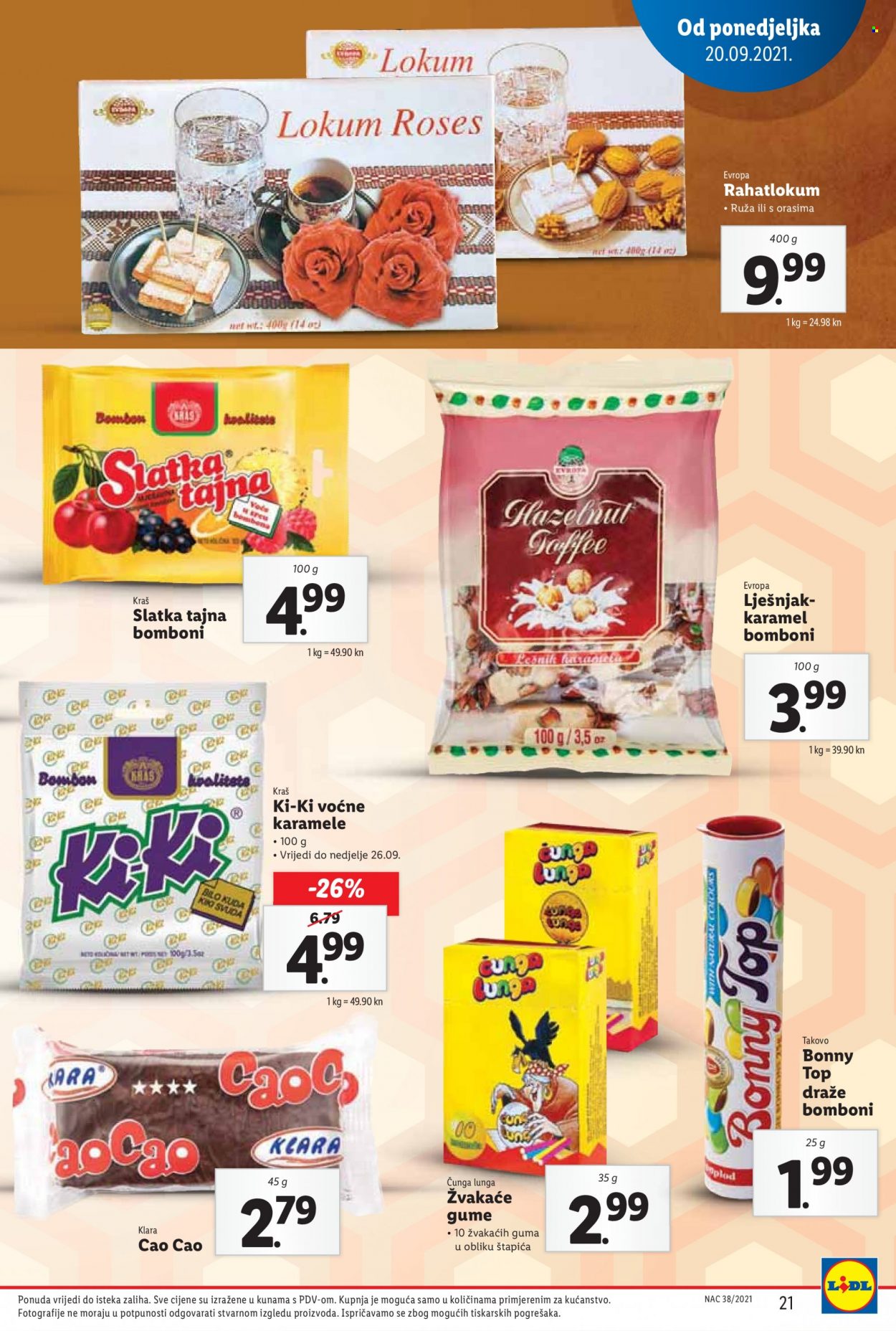Lidl katalog - 20.09.2021. - 26.09.2021. Stranica 21