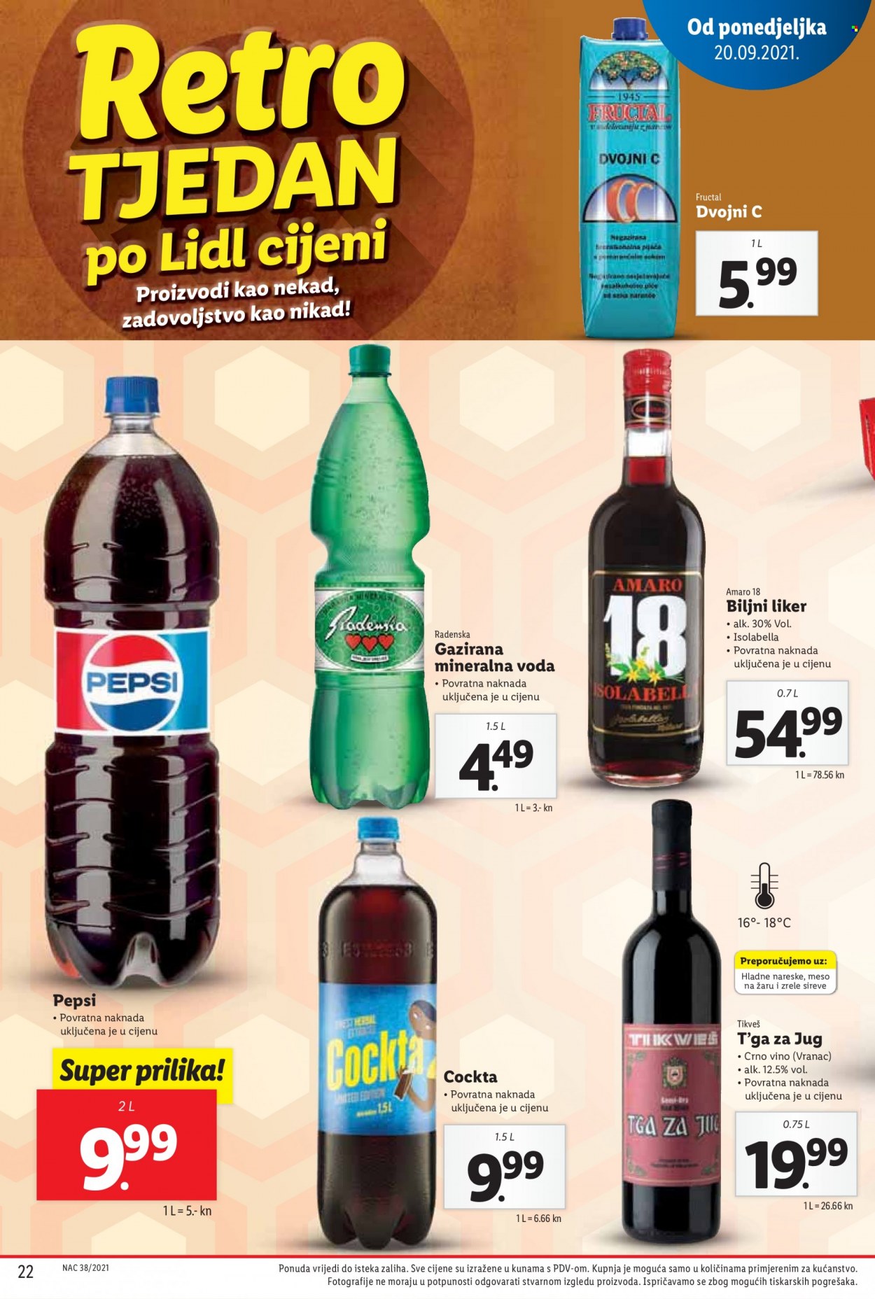 Lidl katalog - 20.09.2021. - 26.09.2021. Stranica 22
