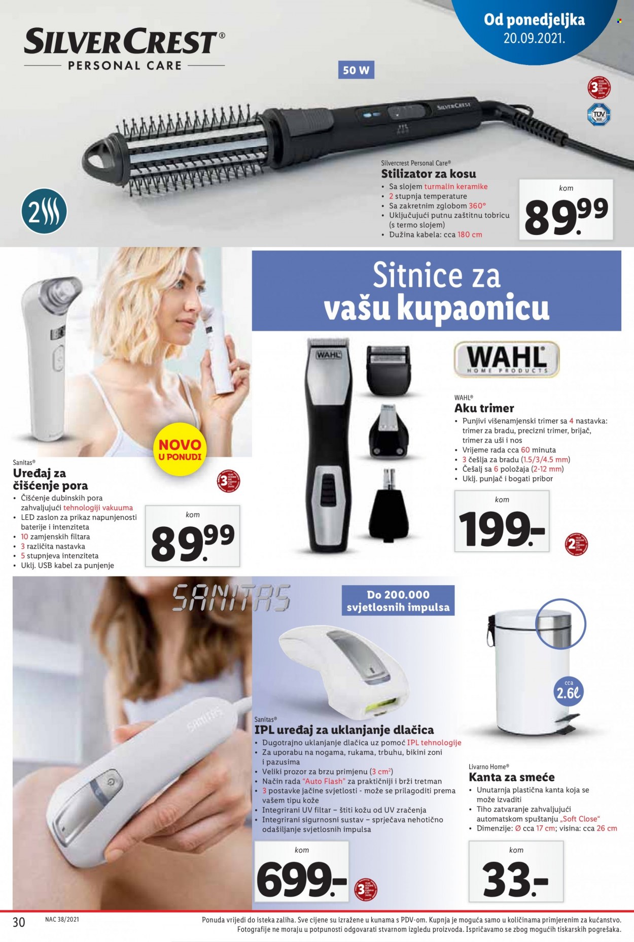 Lidl katalog - 20.09.2021. - 26.09.2021. Stranica 30