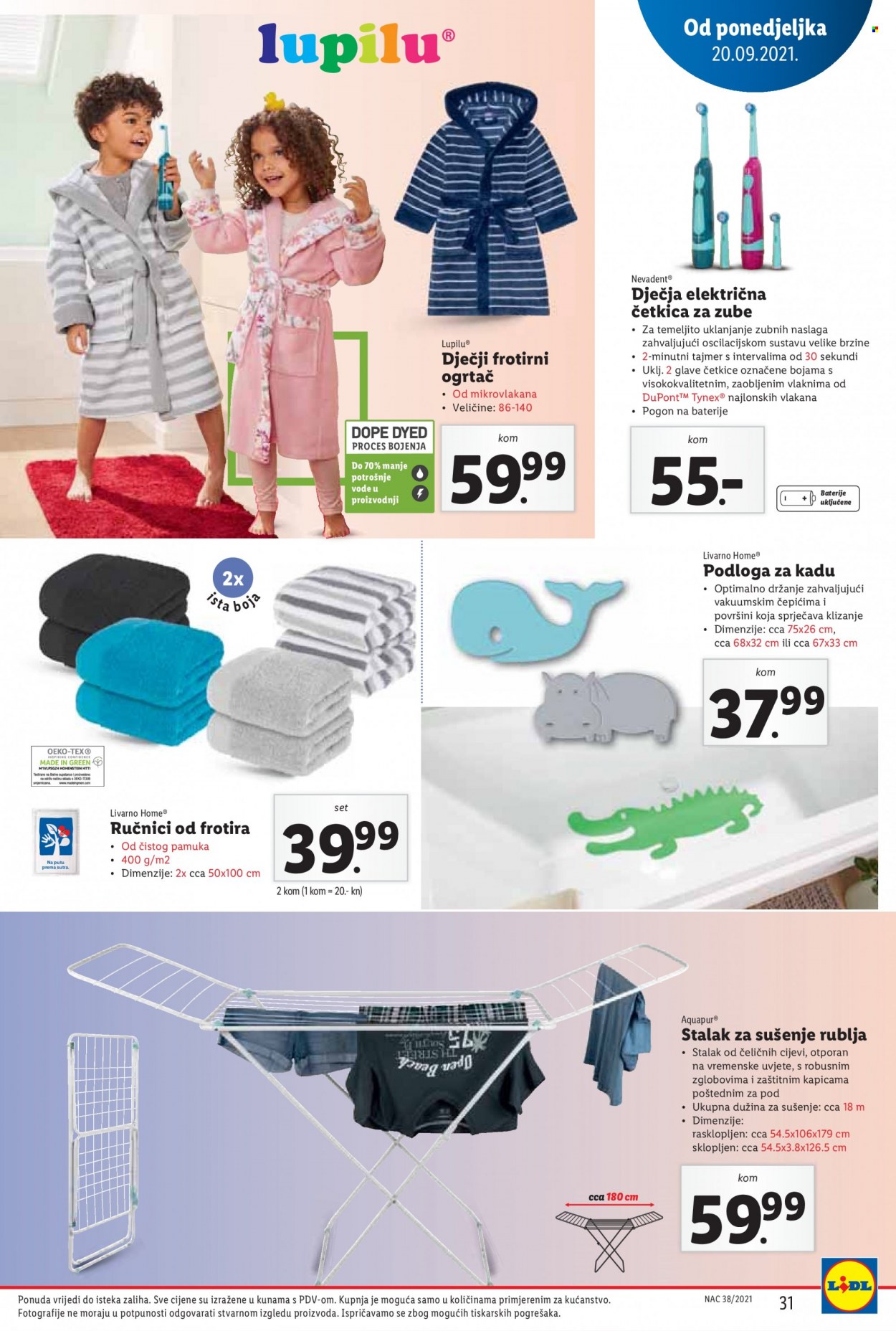 Lidl katalog - 20.09.2021. - 26.09.2021. Stranica 31