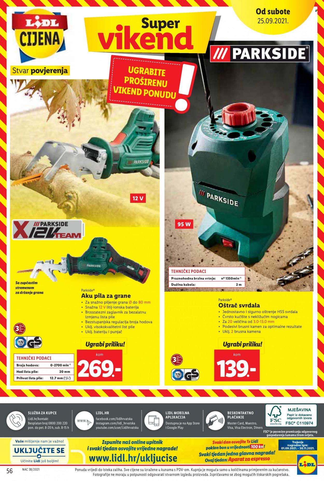 Lidl katalog - 20.09.2021. - 26.09.2021. Stranica 56