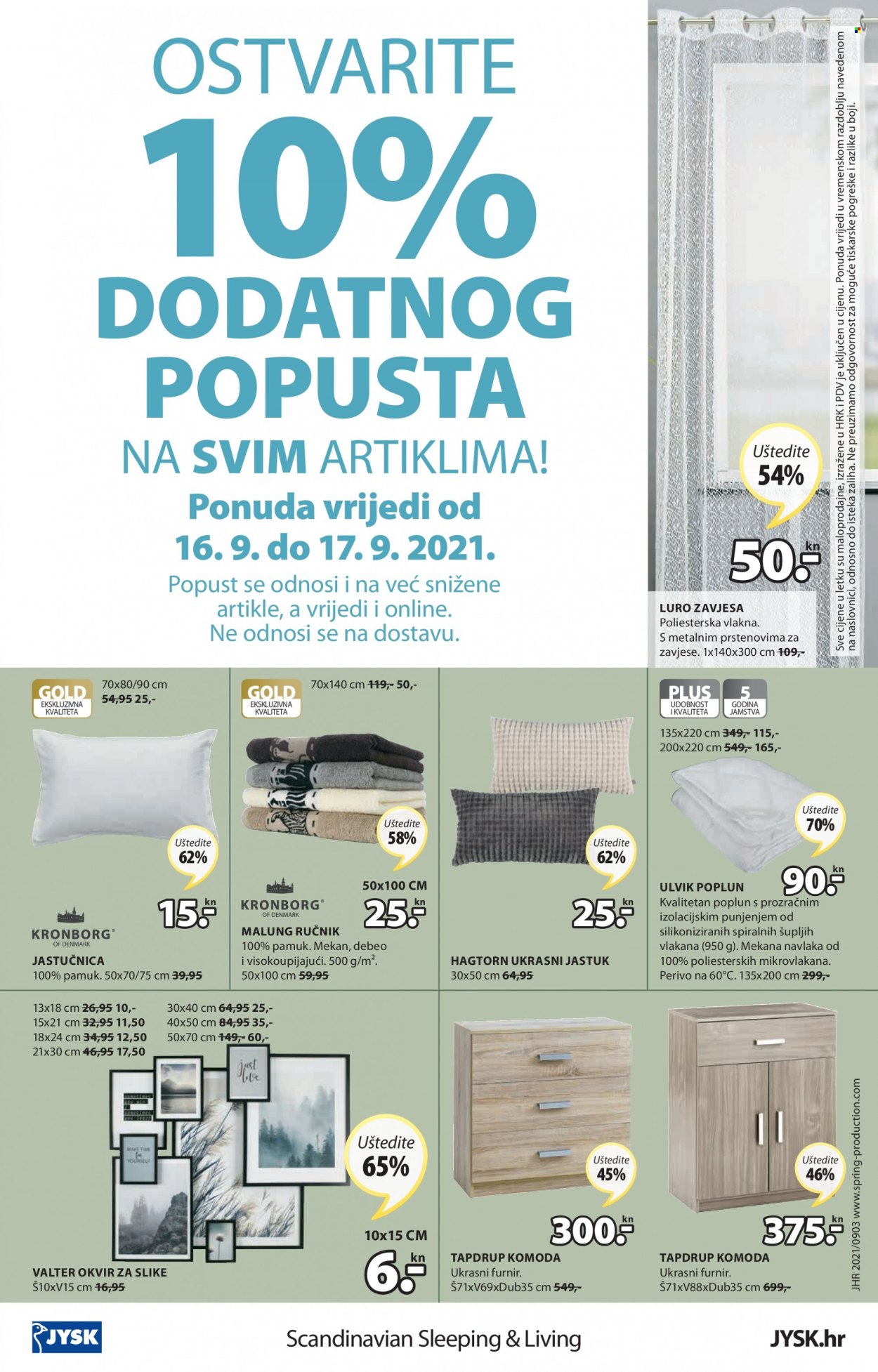 JYSK katalog - 16.09.2021. - 29.09.2021. Stranica 16