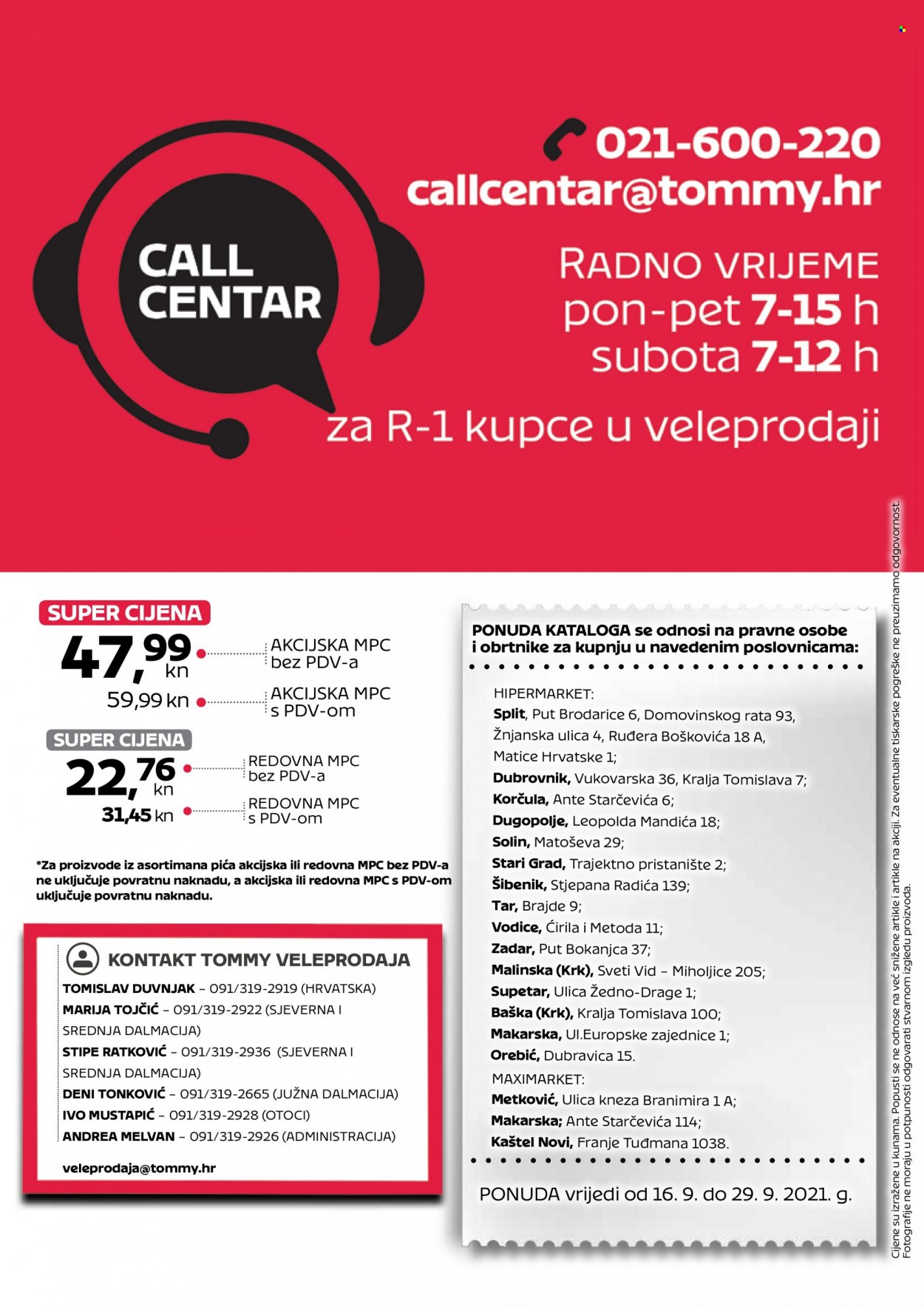 Tommy katalog - 16.09.2021. - 29.09.2021. Stranica 8
